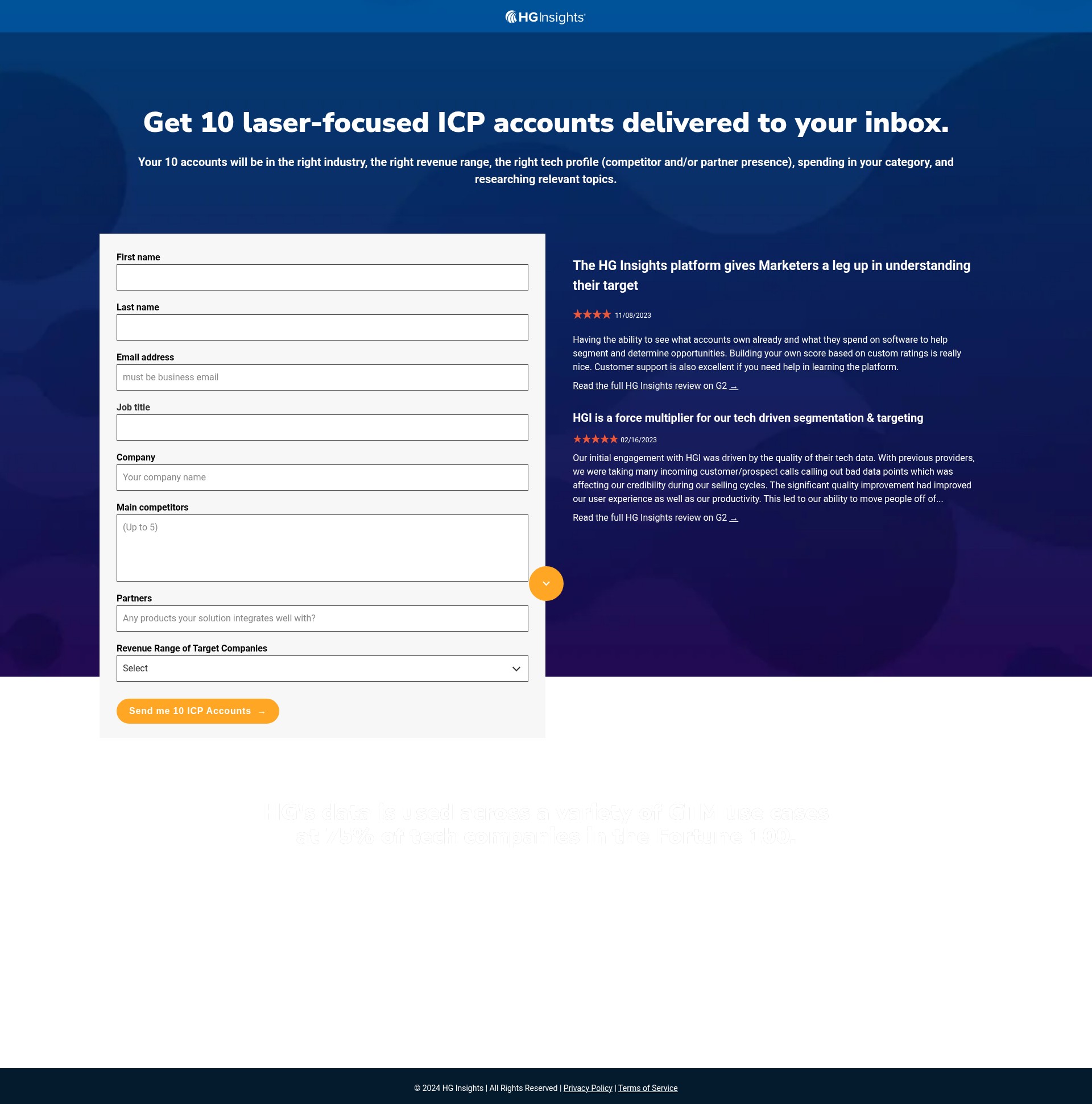 Landing Page