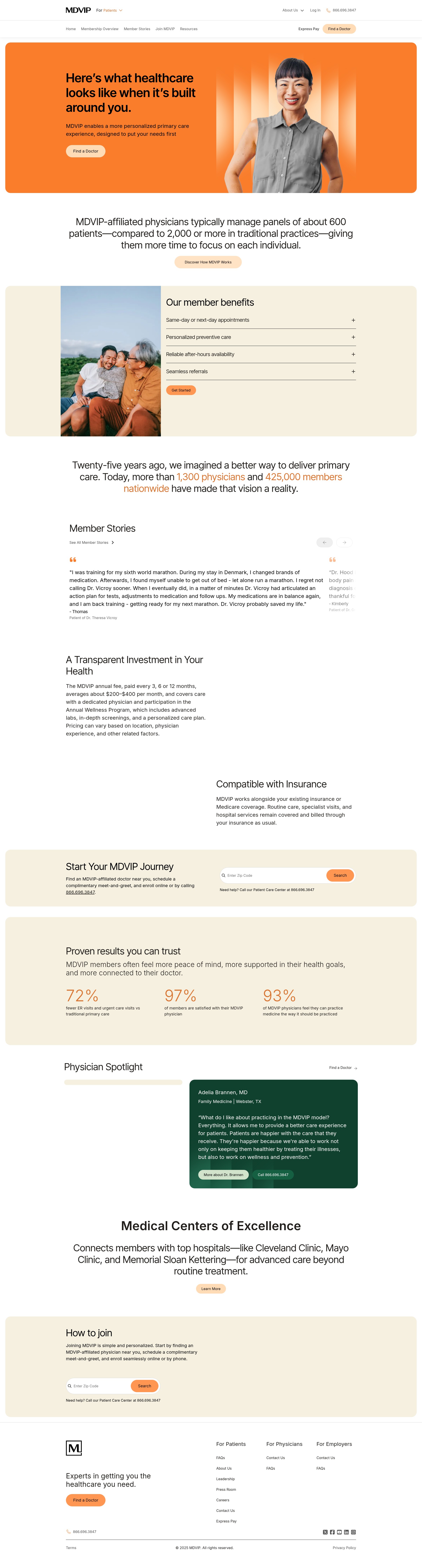 Landing Page