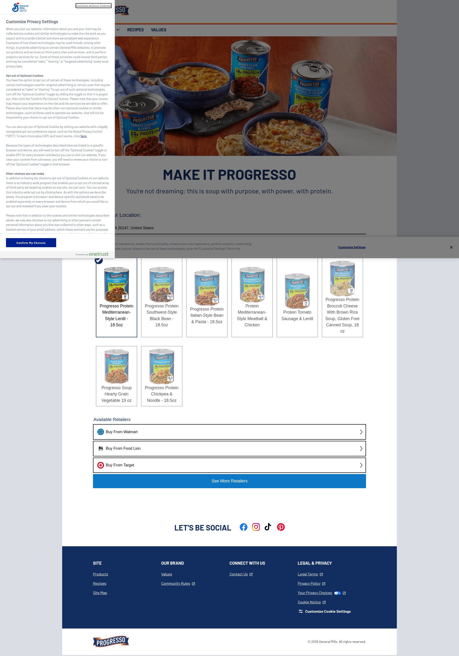 Landing Page