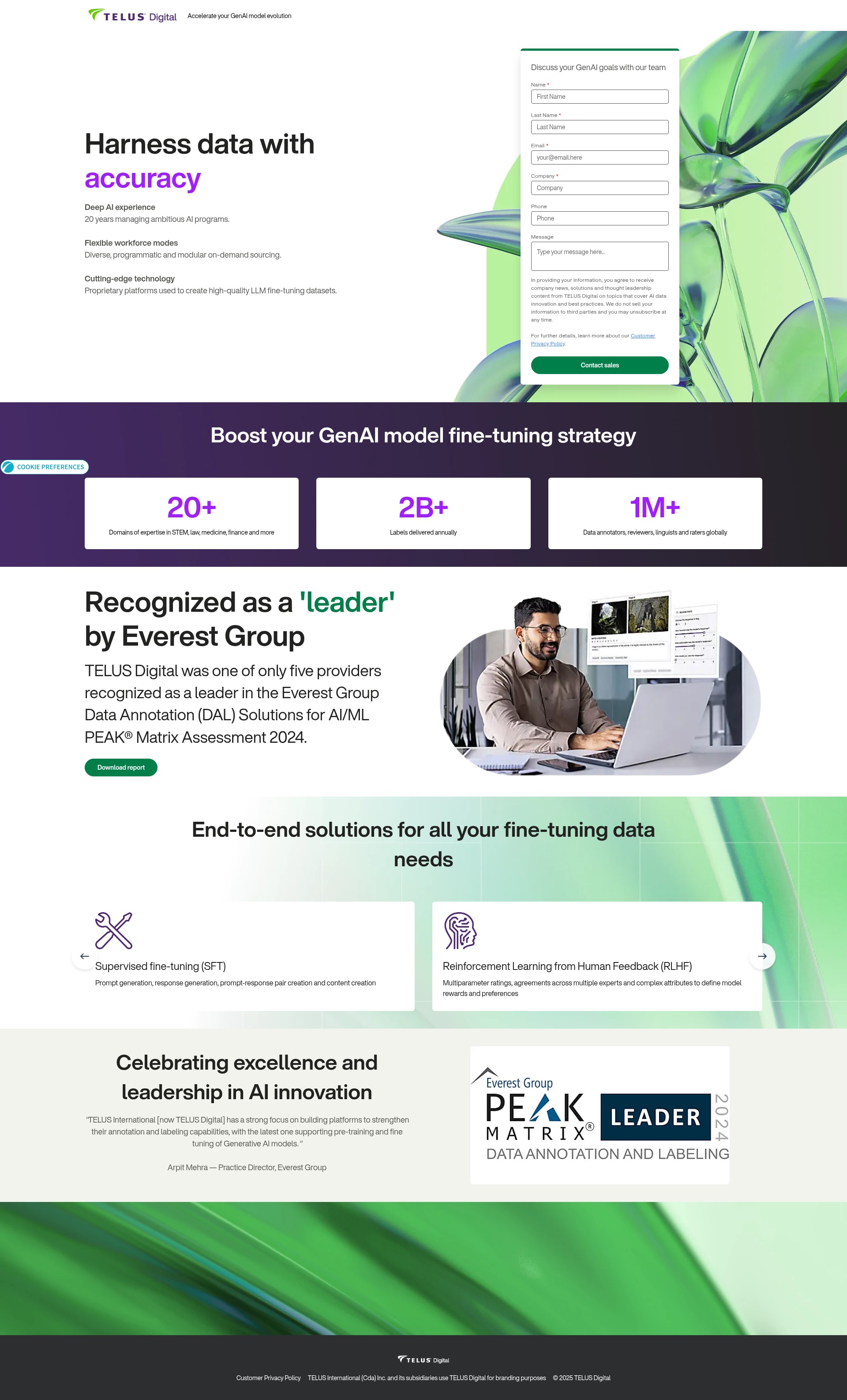 Landing Page
