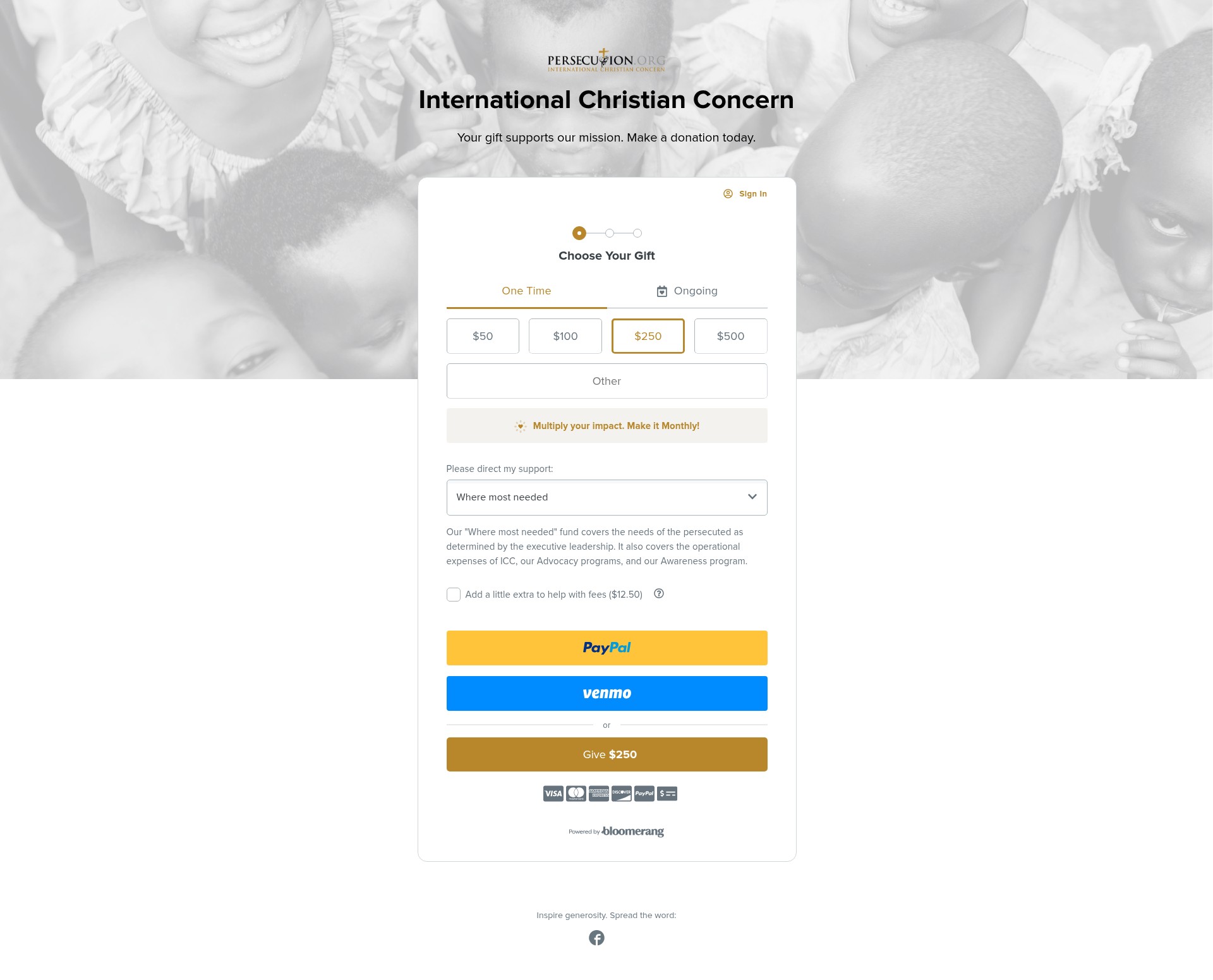 Landing Page