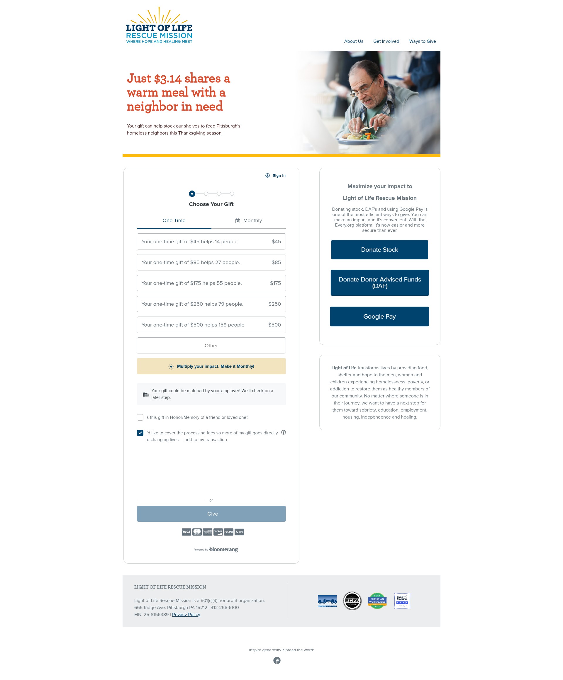 Landing Page