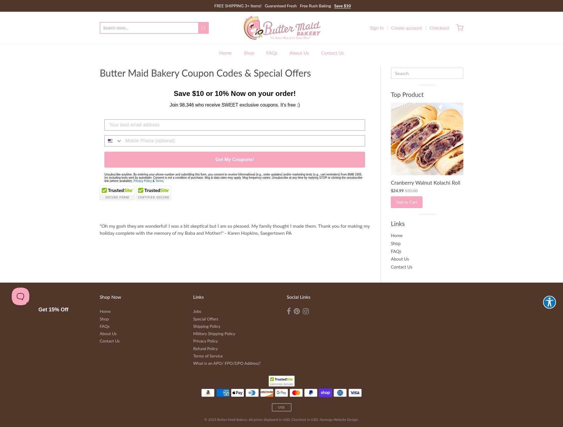 Landing Page