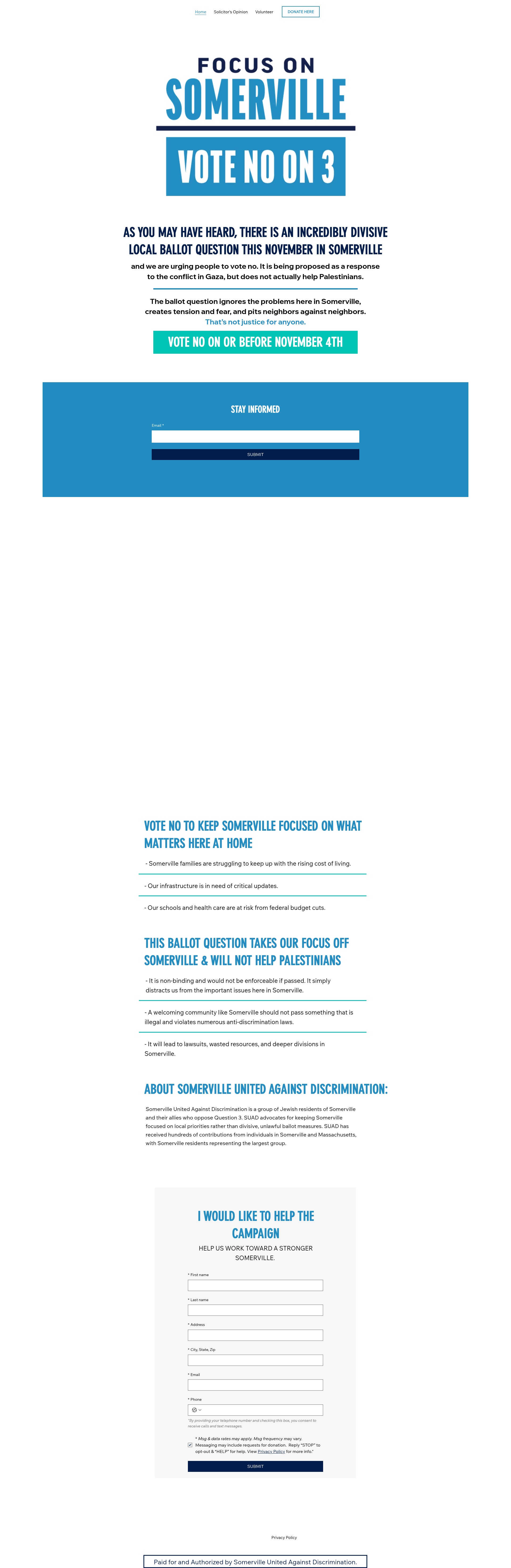 Landing Page