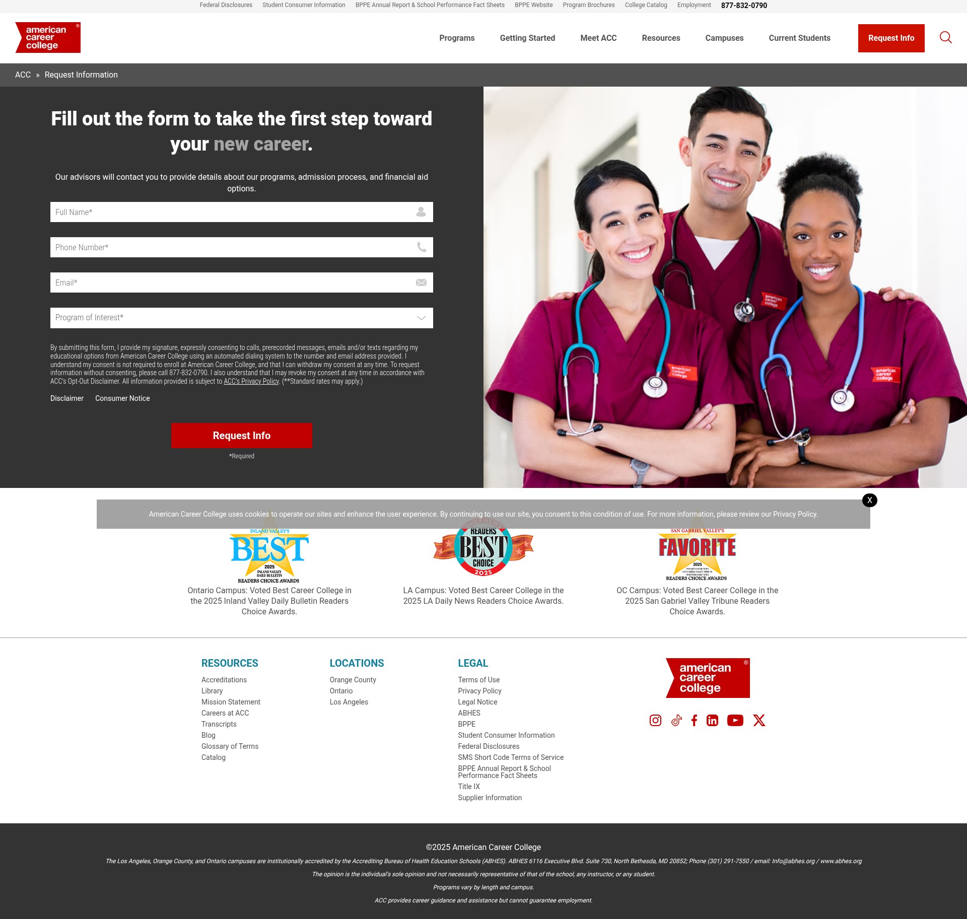 Landing Page