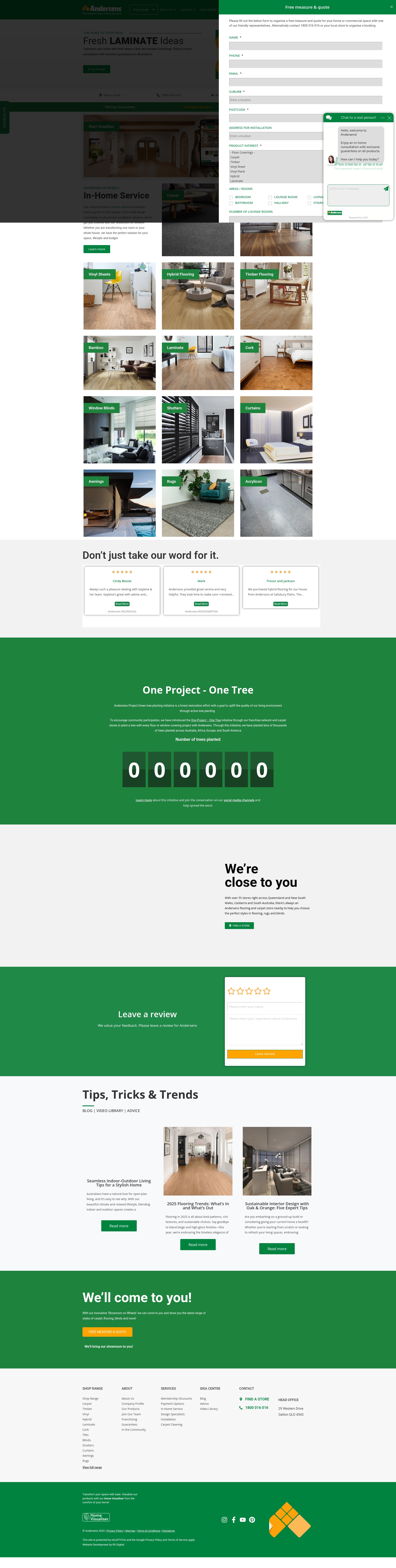 Landing Page