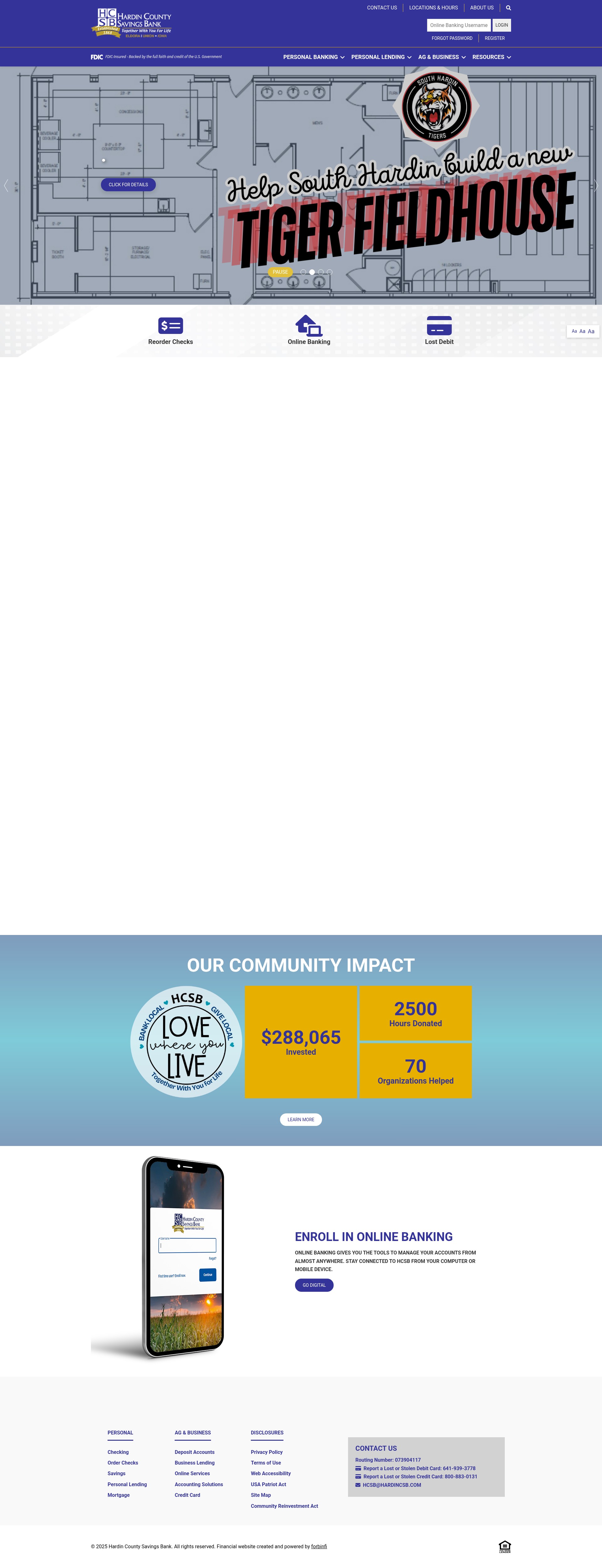Landing Page