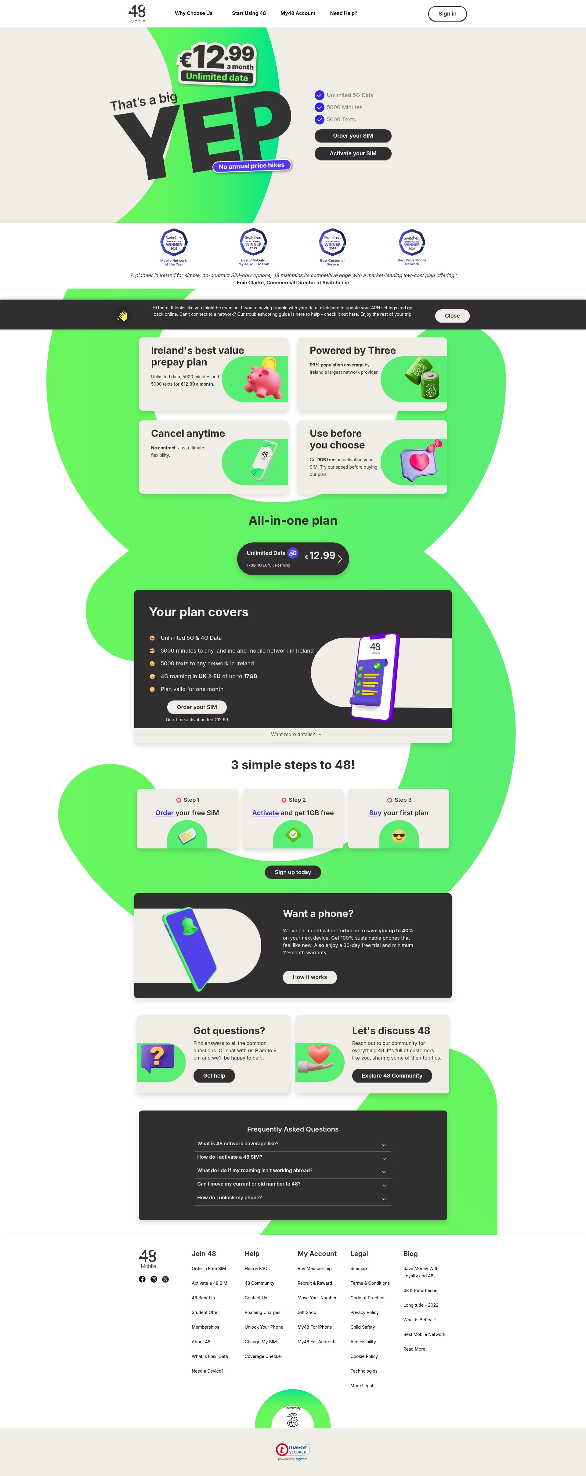 Landing Page