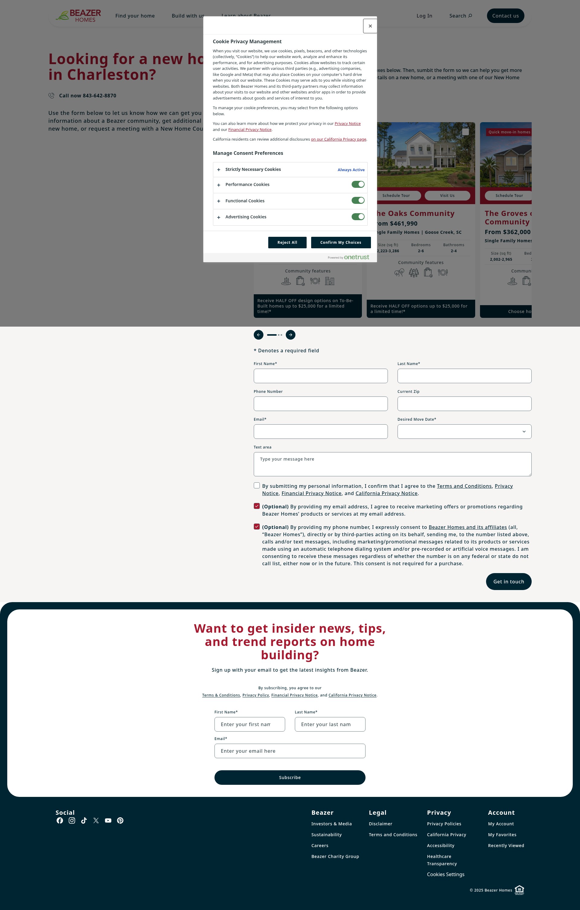 Landing Page