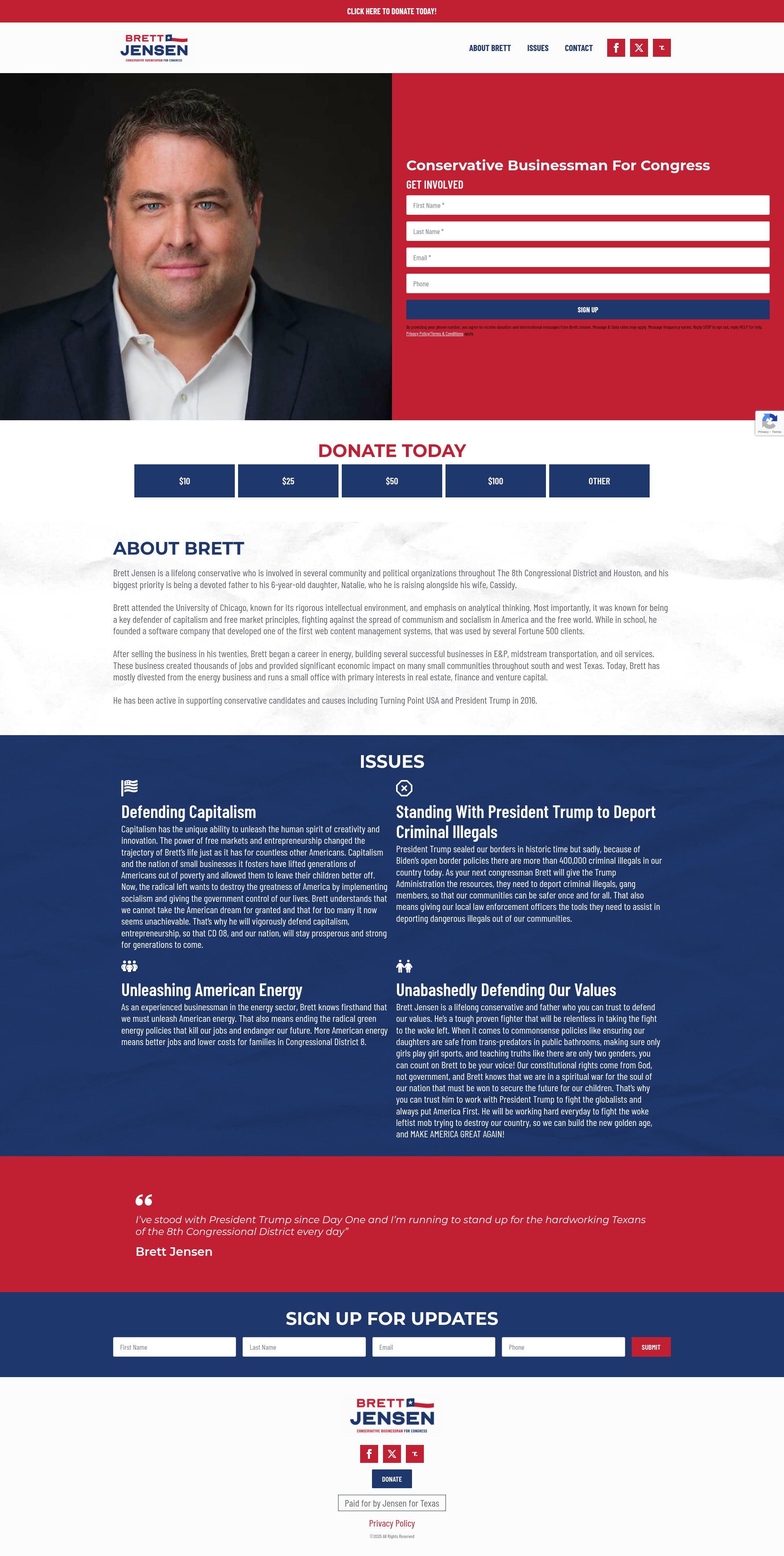 Landing Page