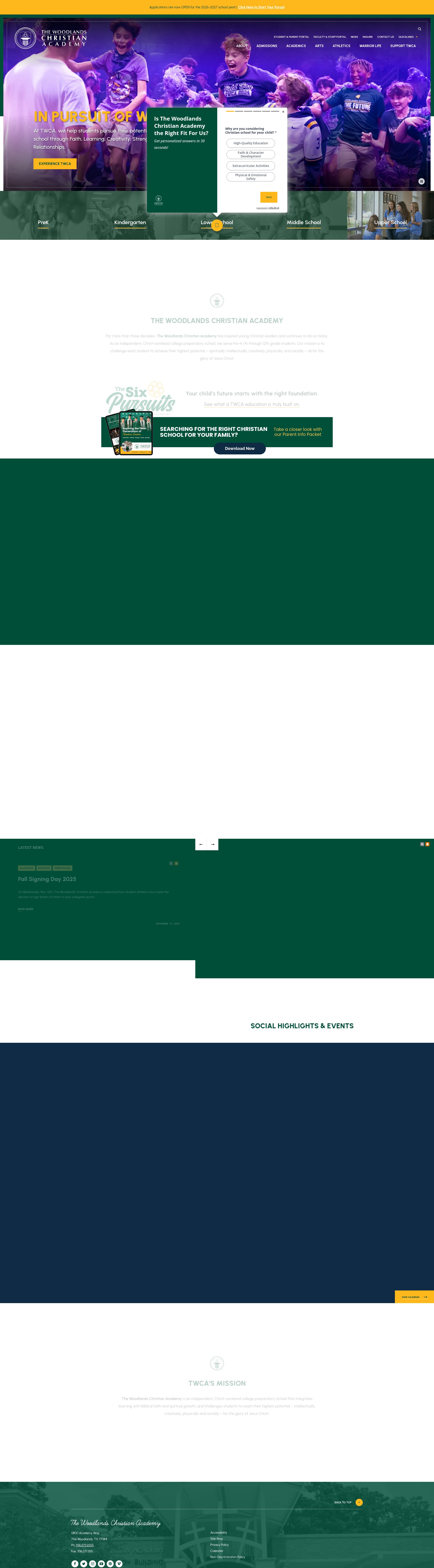 Landing Page