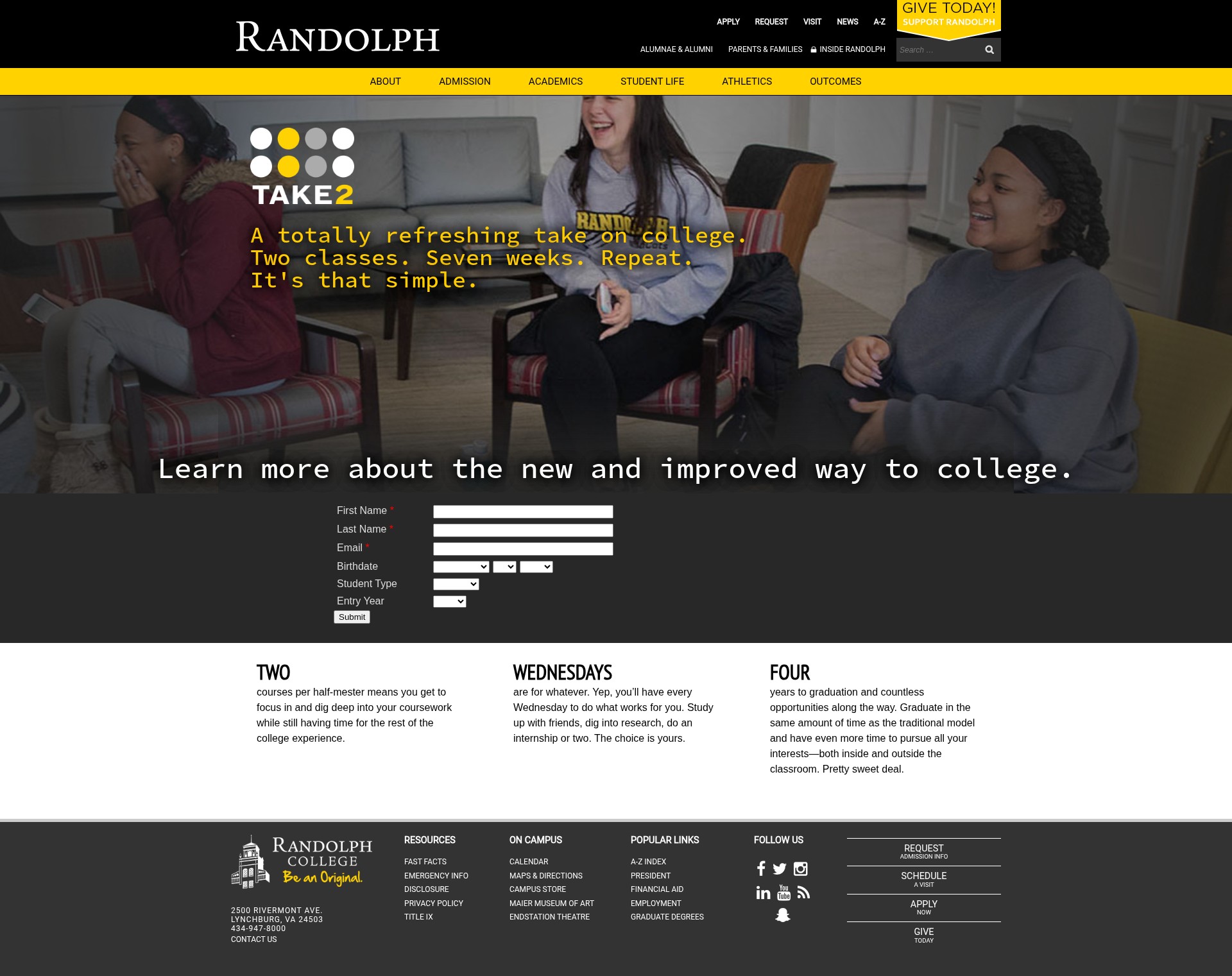 Landing Page