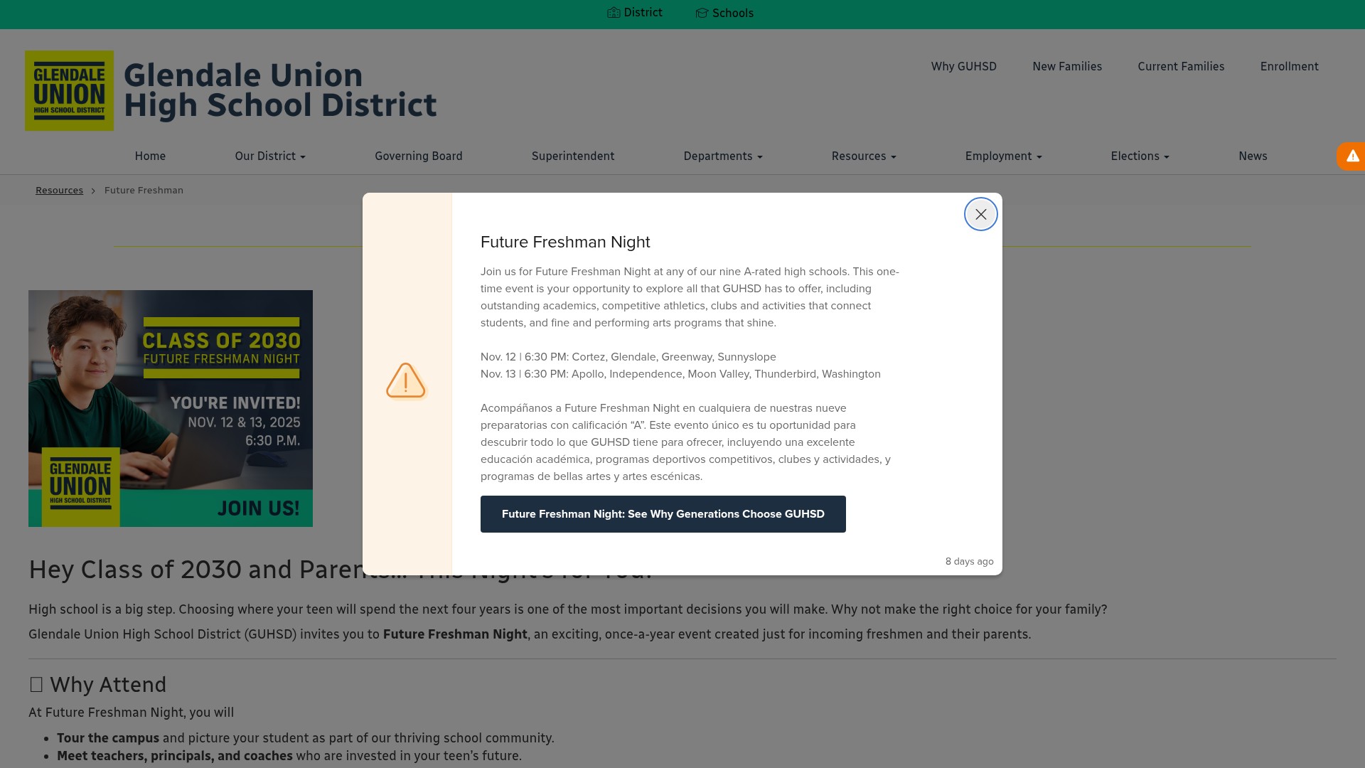 Landing Page