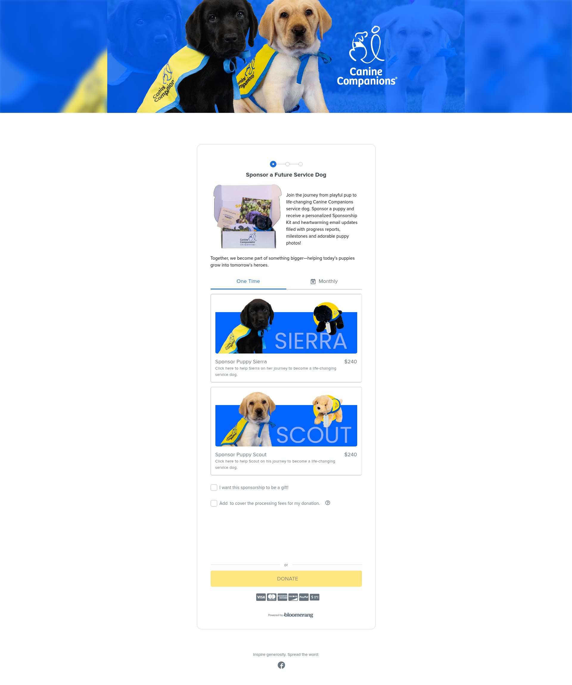 Landing Page