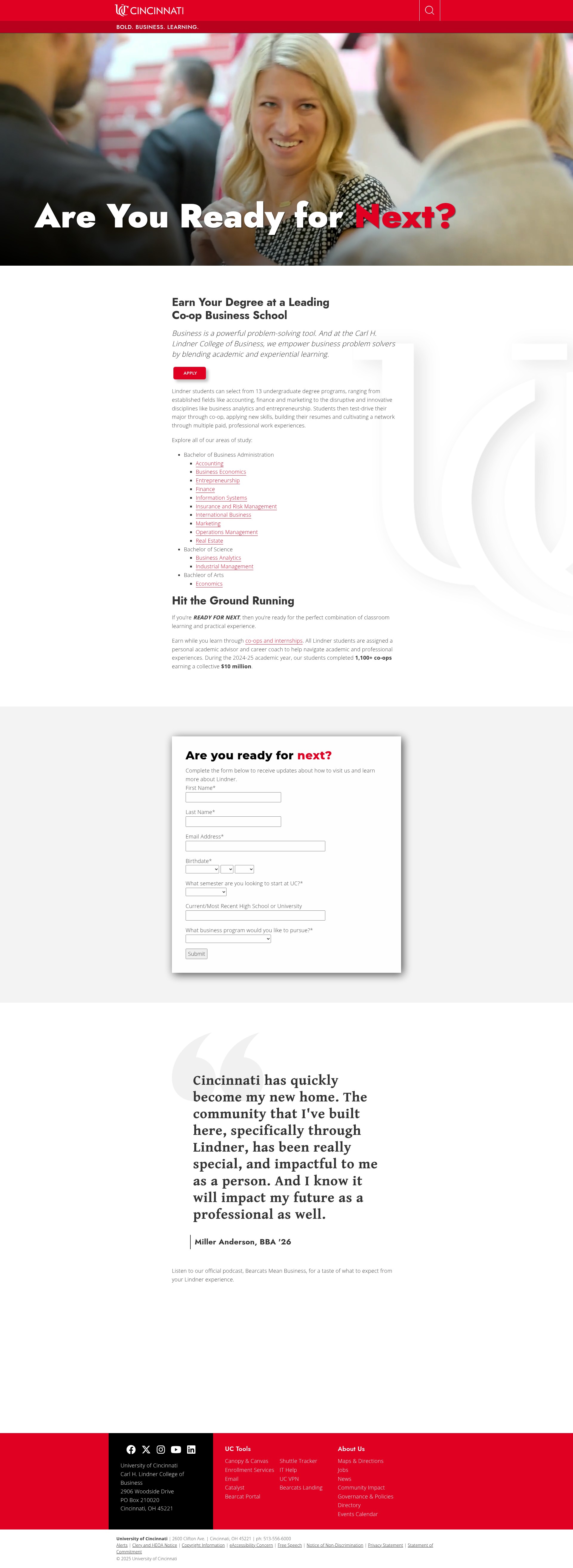 Landing Page