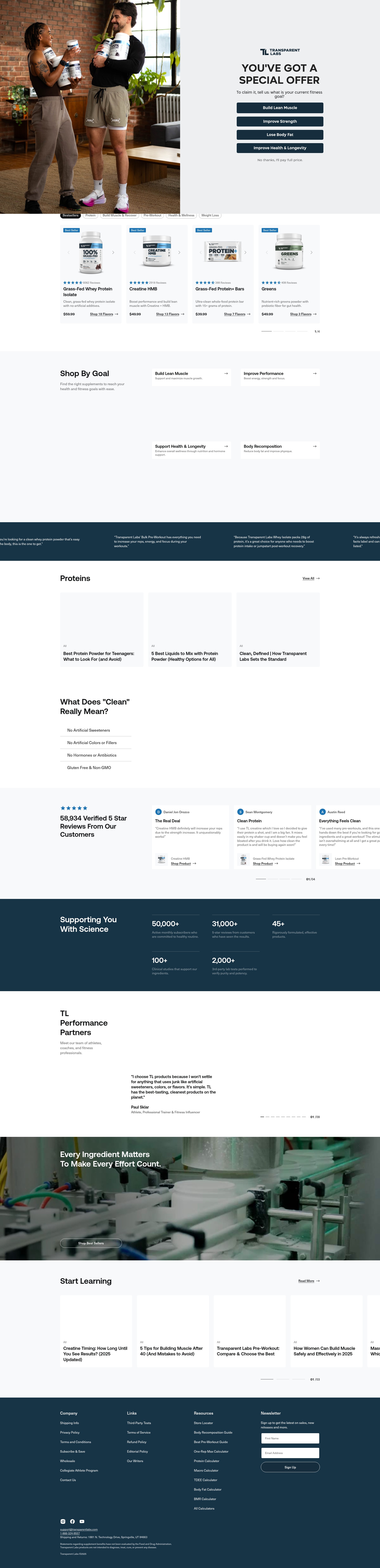 Landing Page