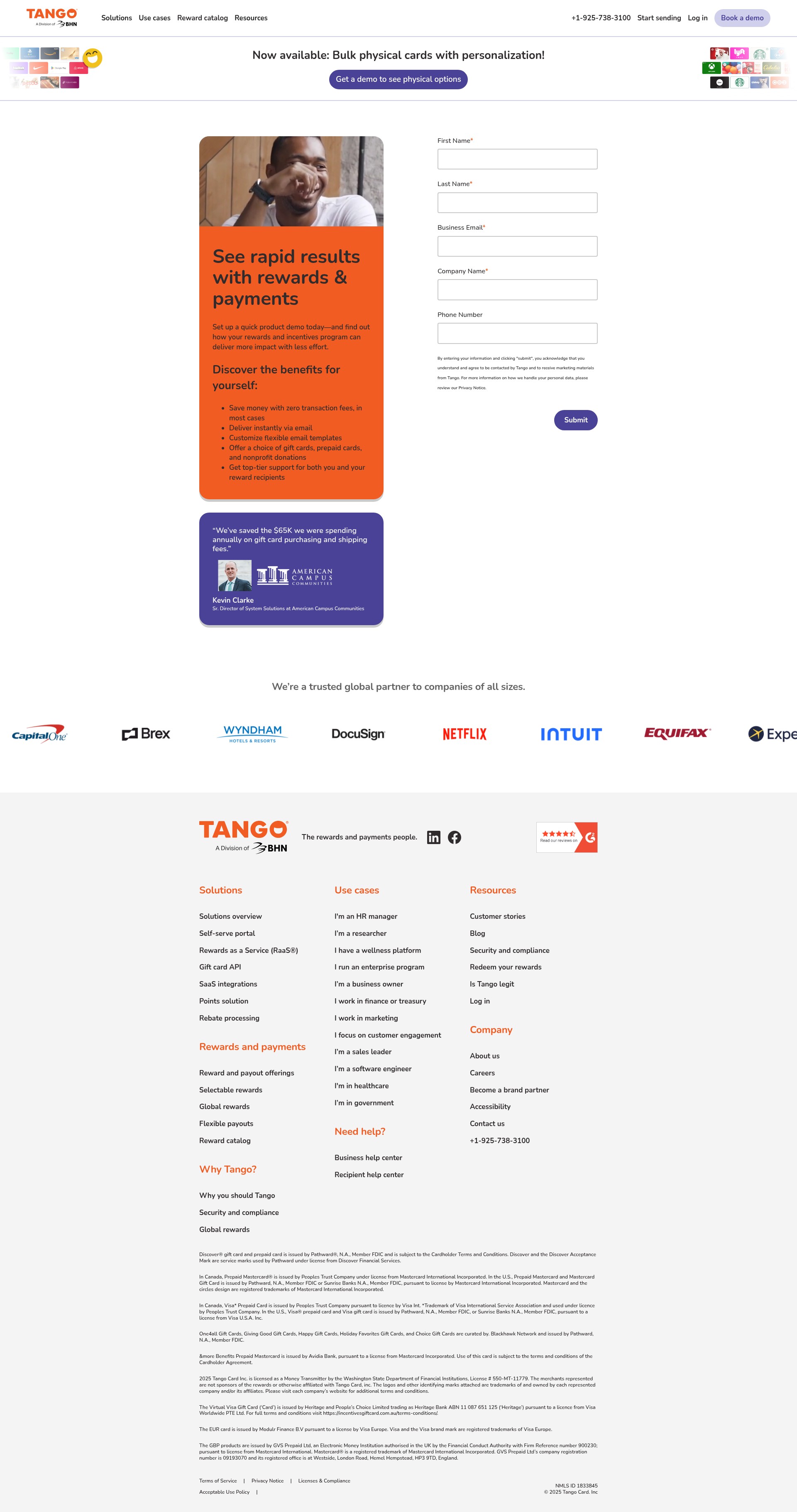 Landing Page