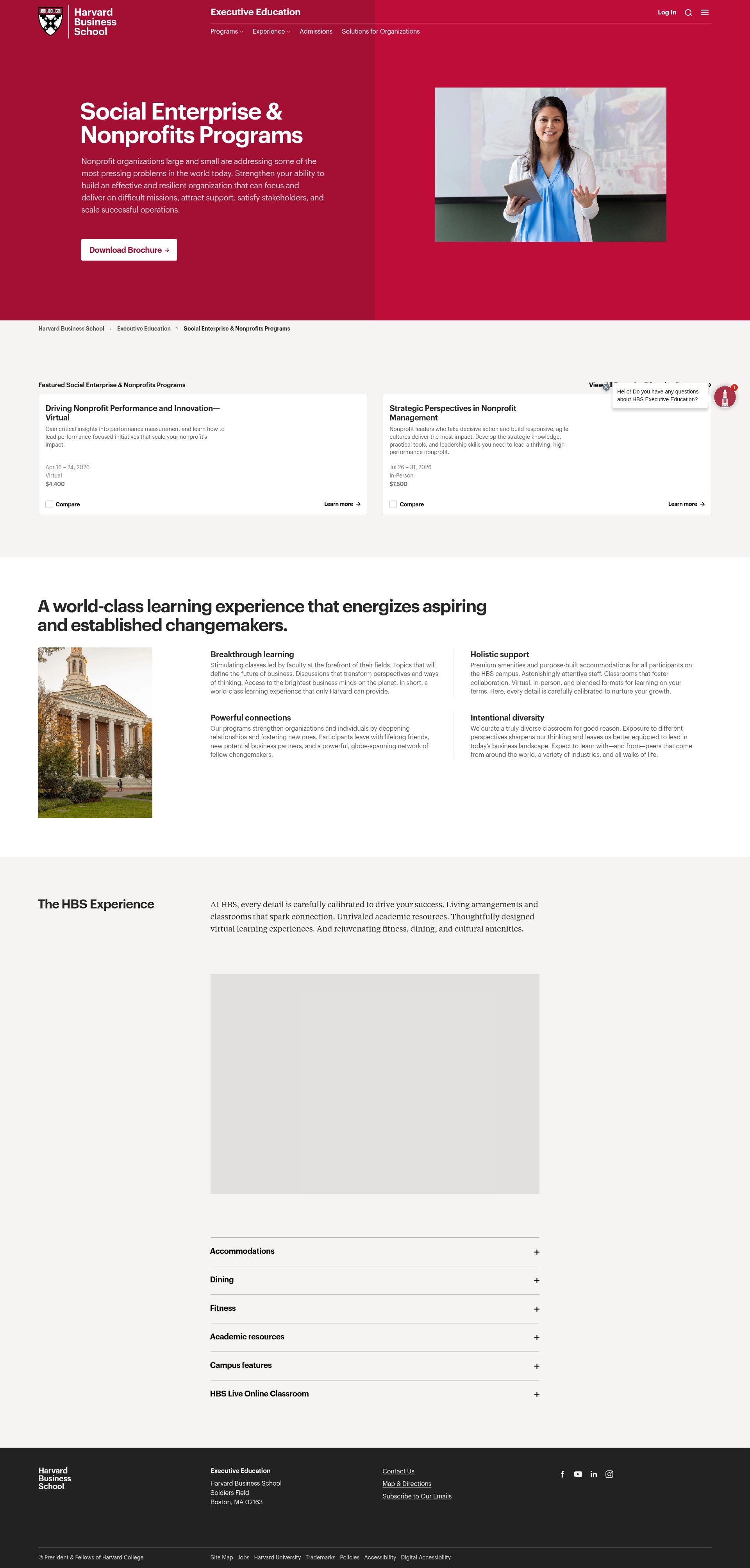 Landing Page