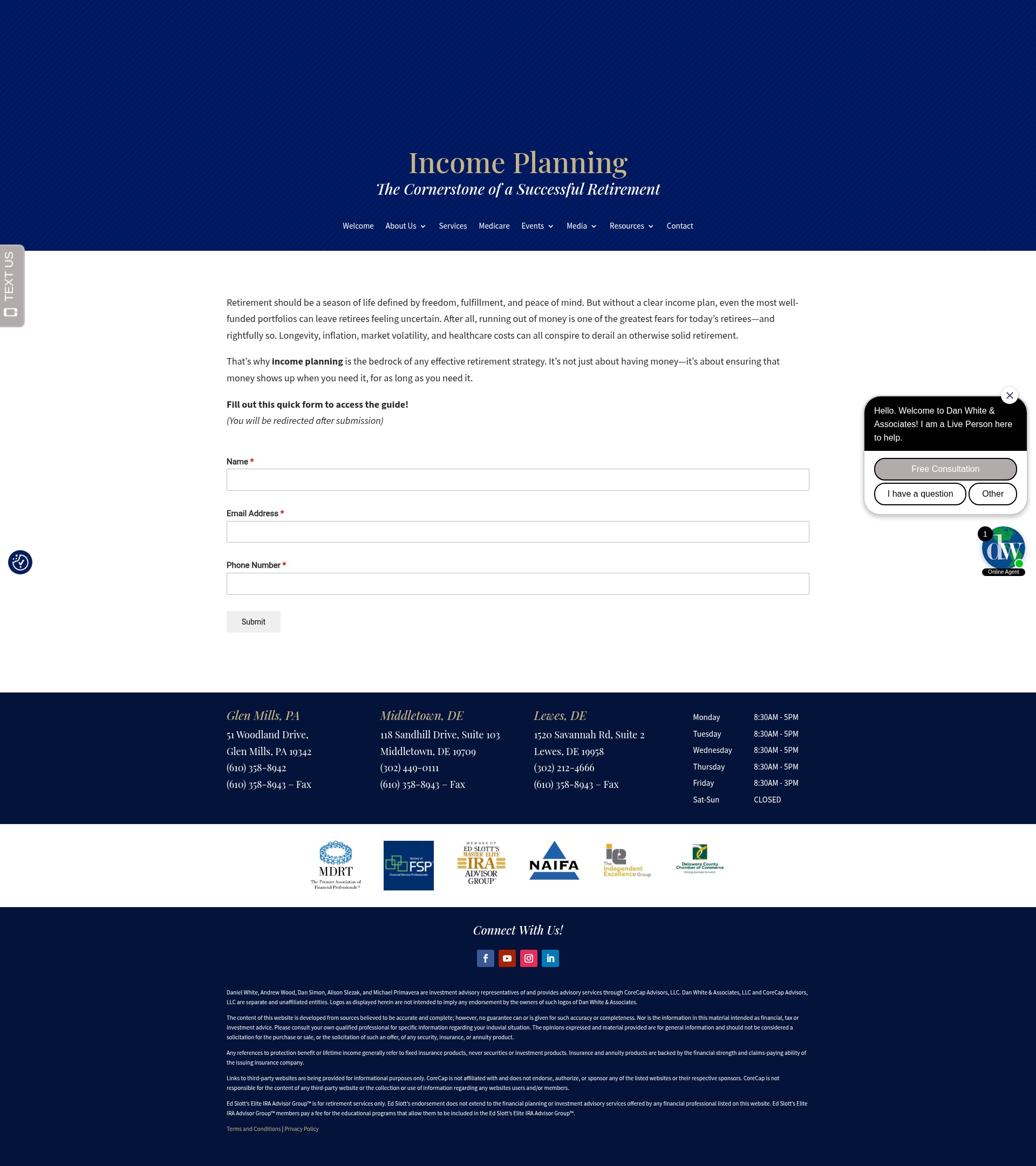 Landing Page