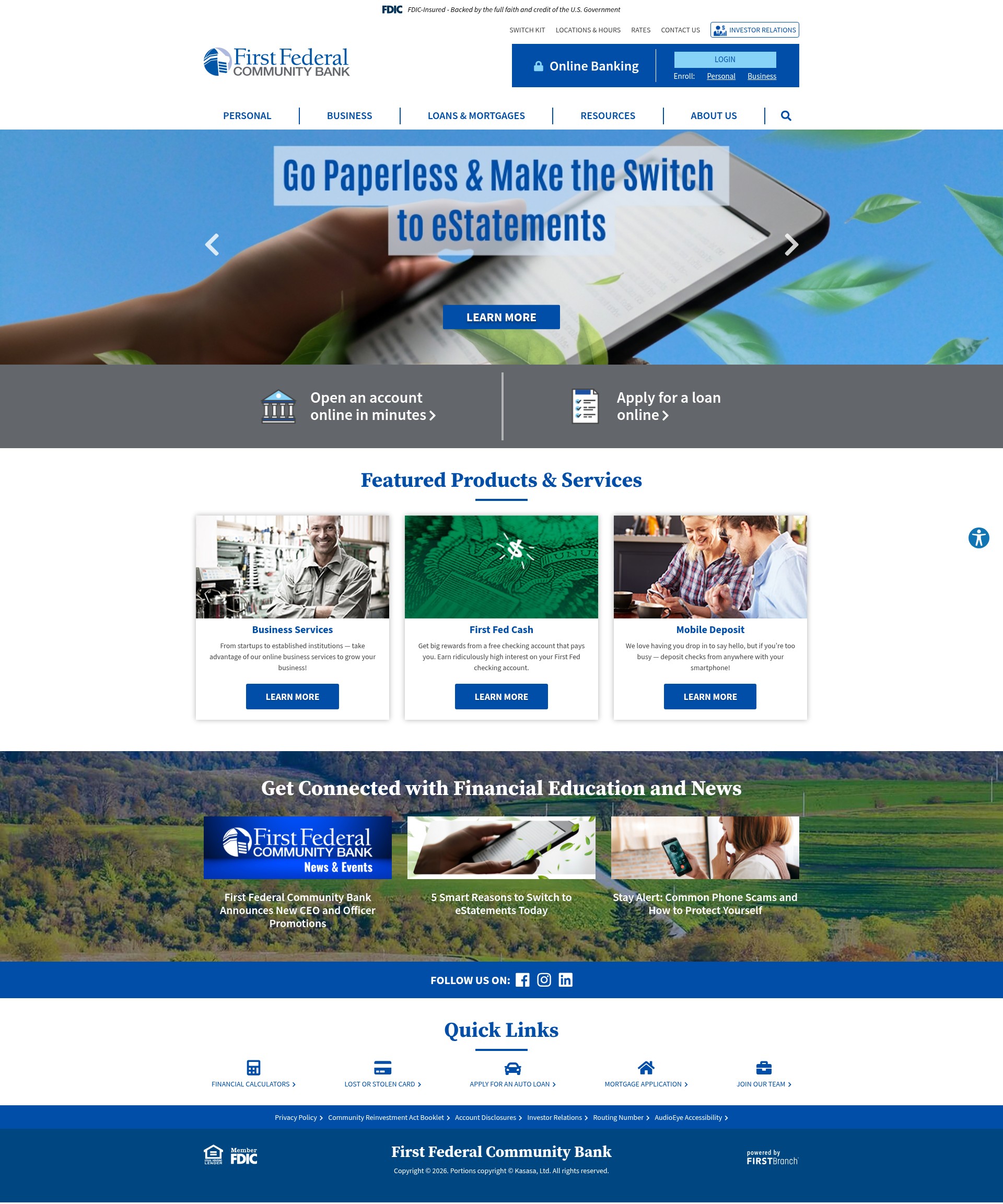 Landing Page
