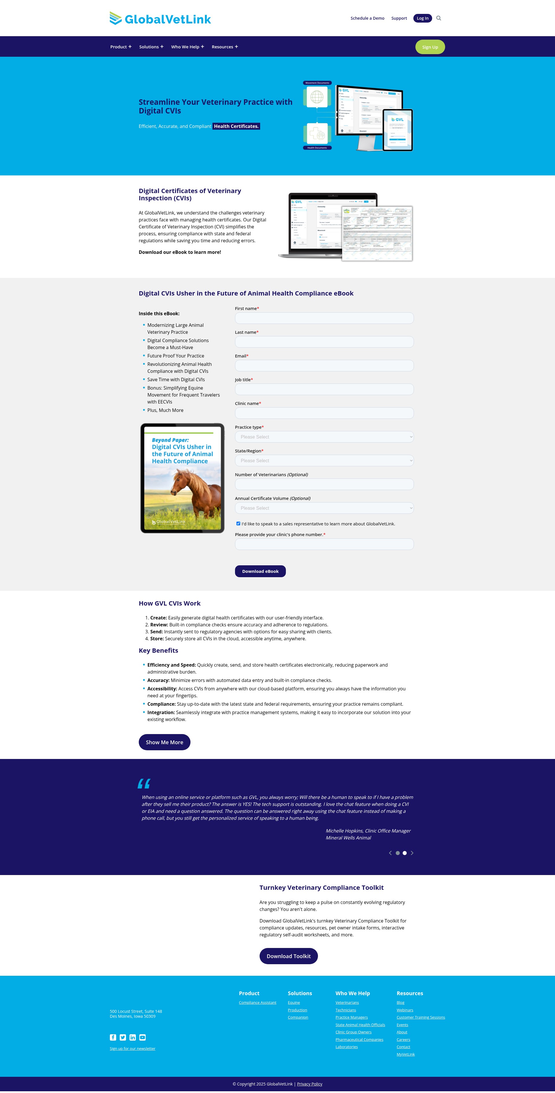 Landing Page