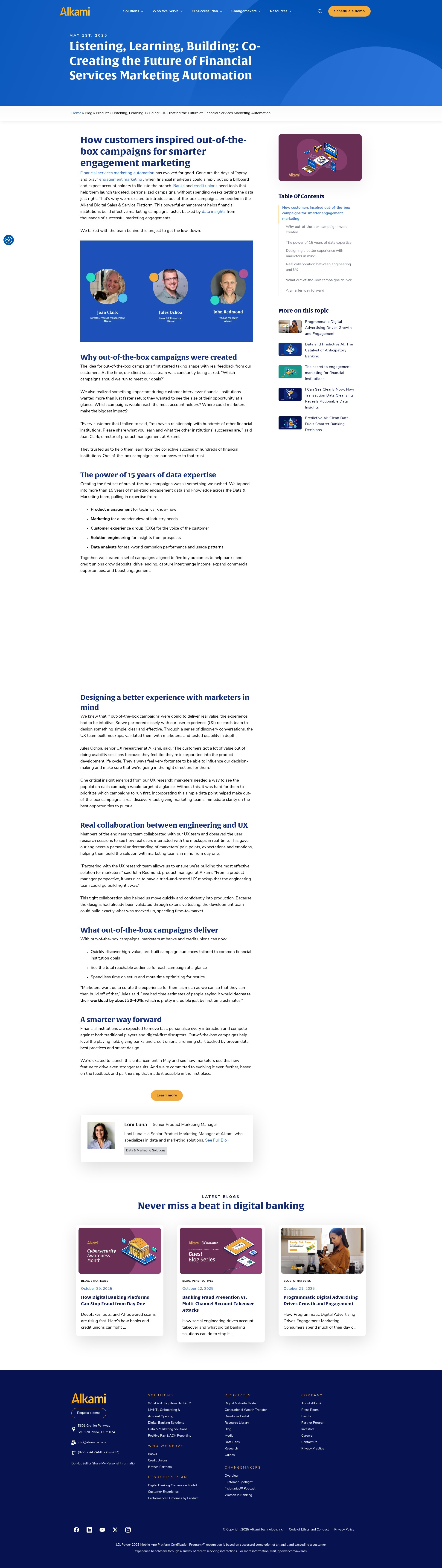 Landing Page