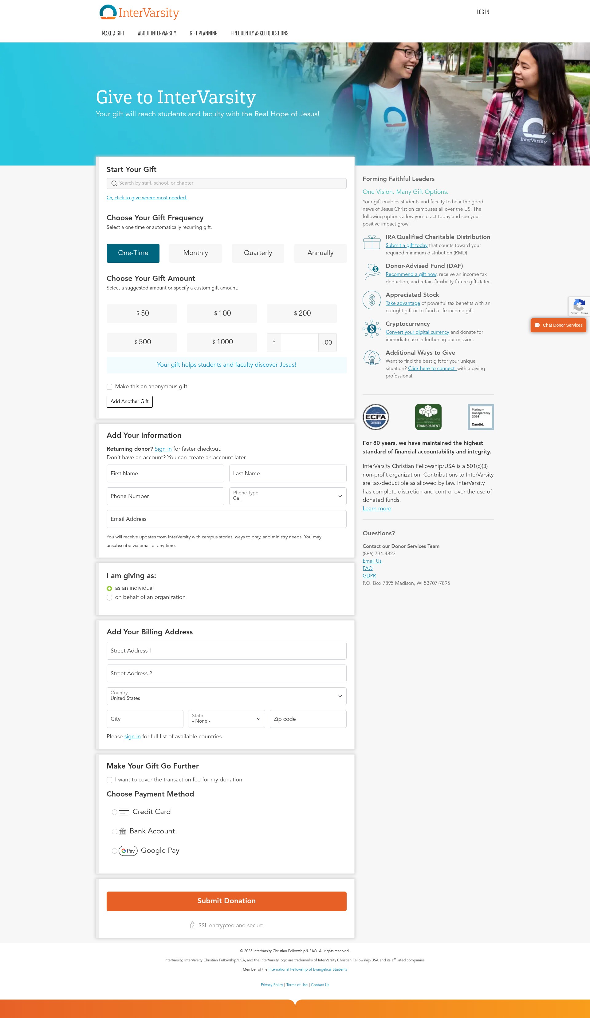 Landing Page