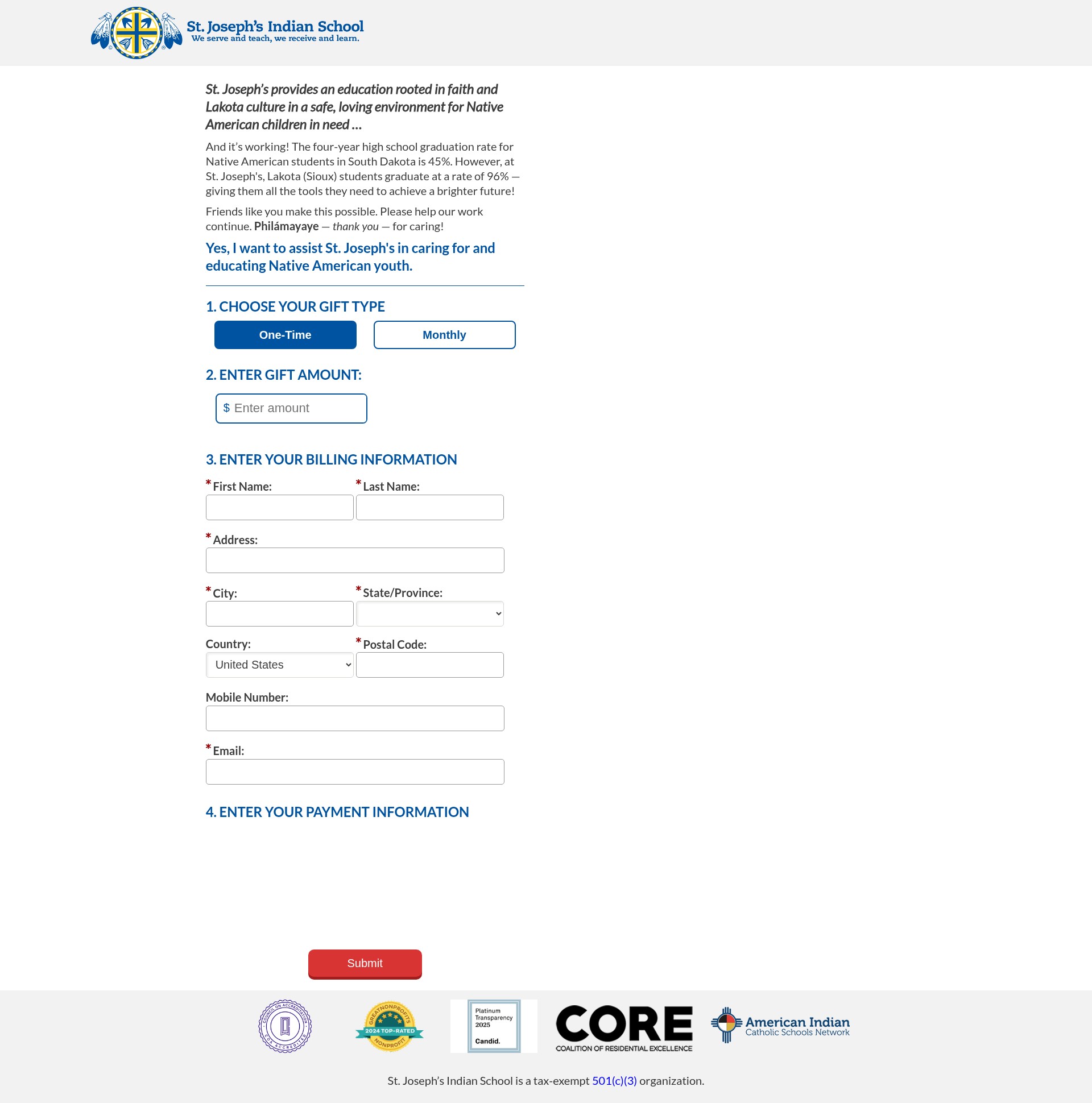 Landing Page