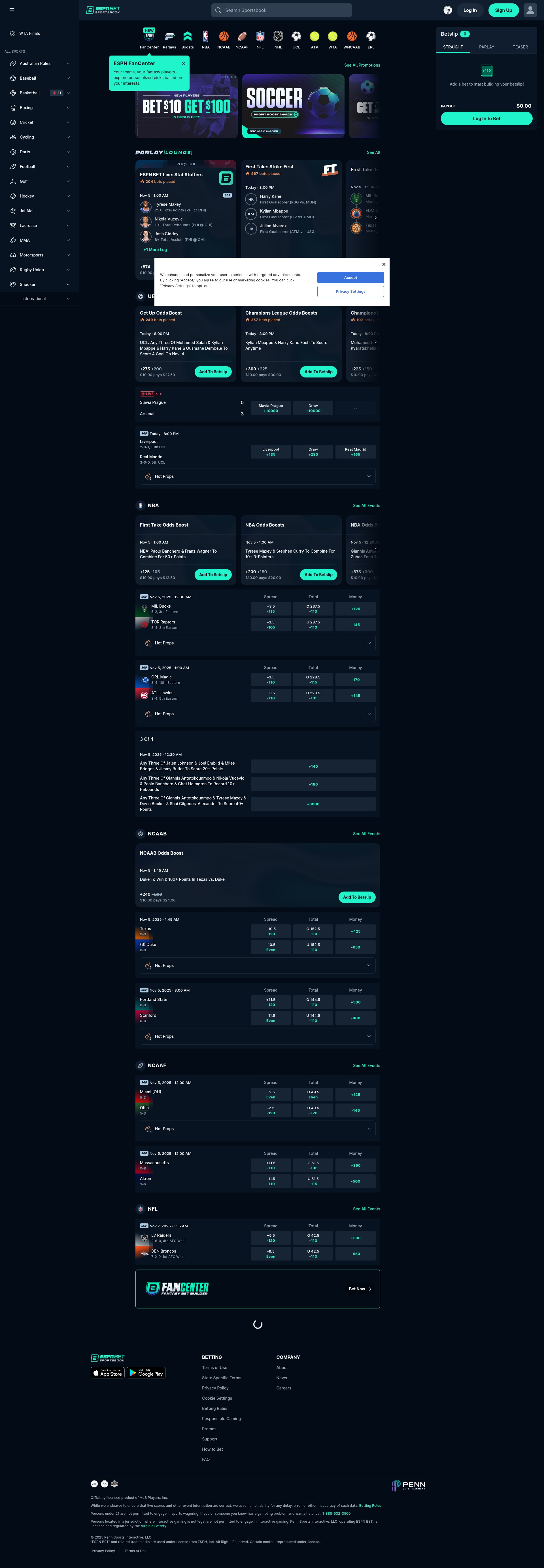 Landing Page