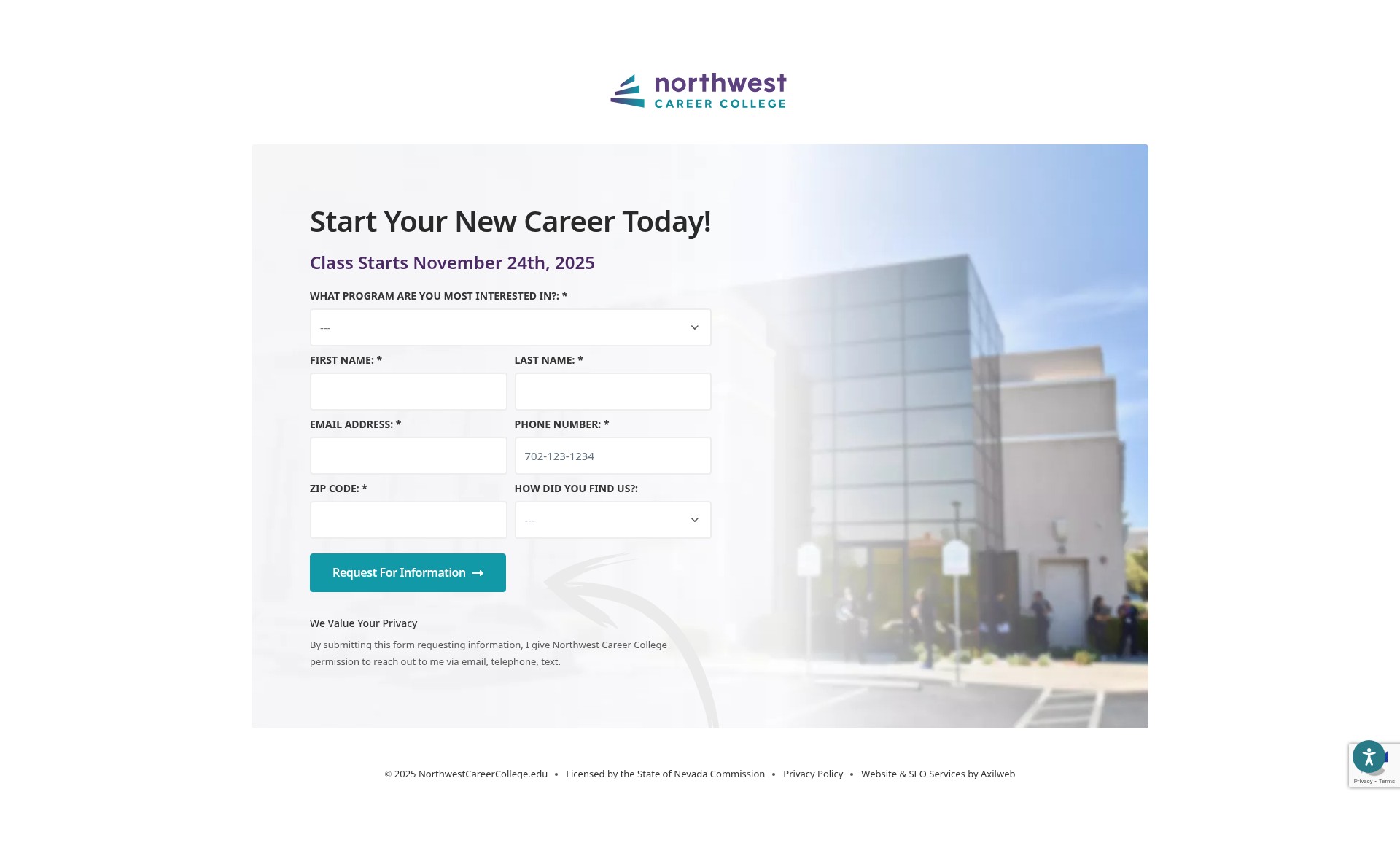 Landing Page
