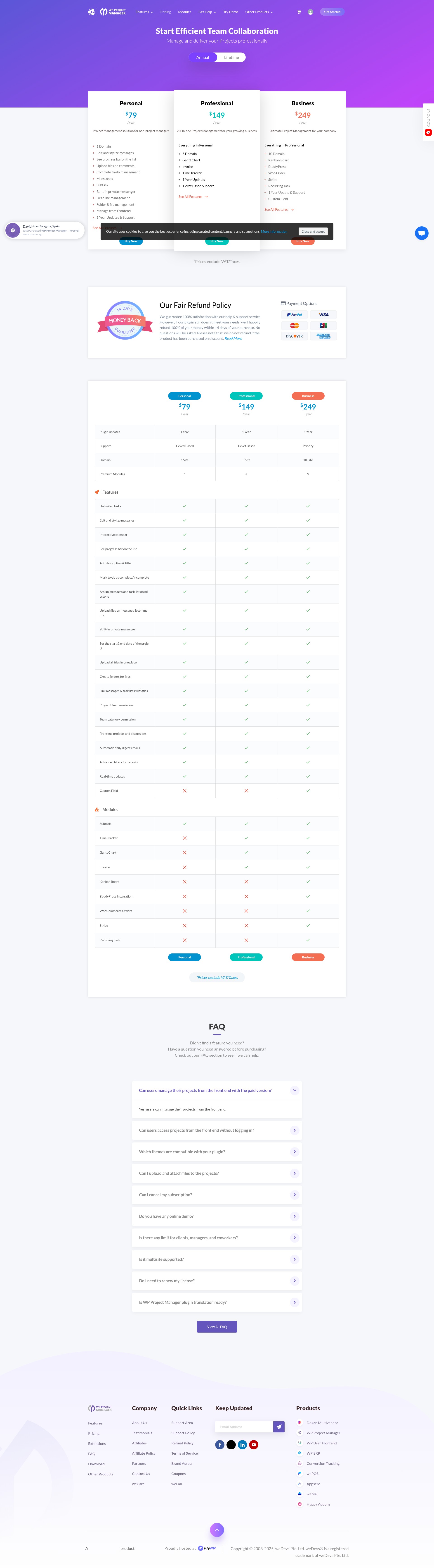 Landing Page