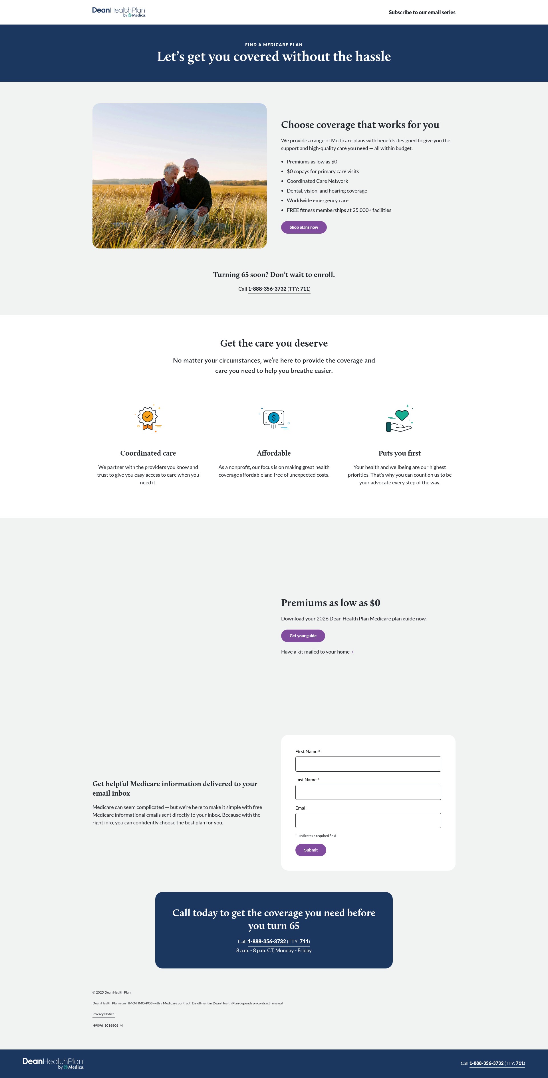 Landing Page