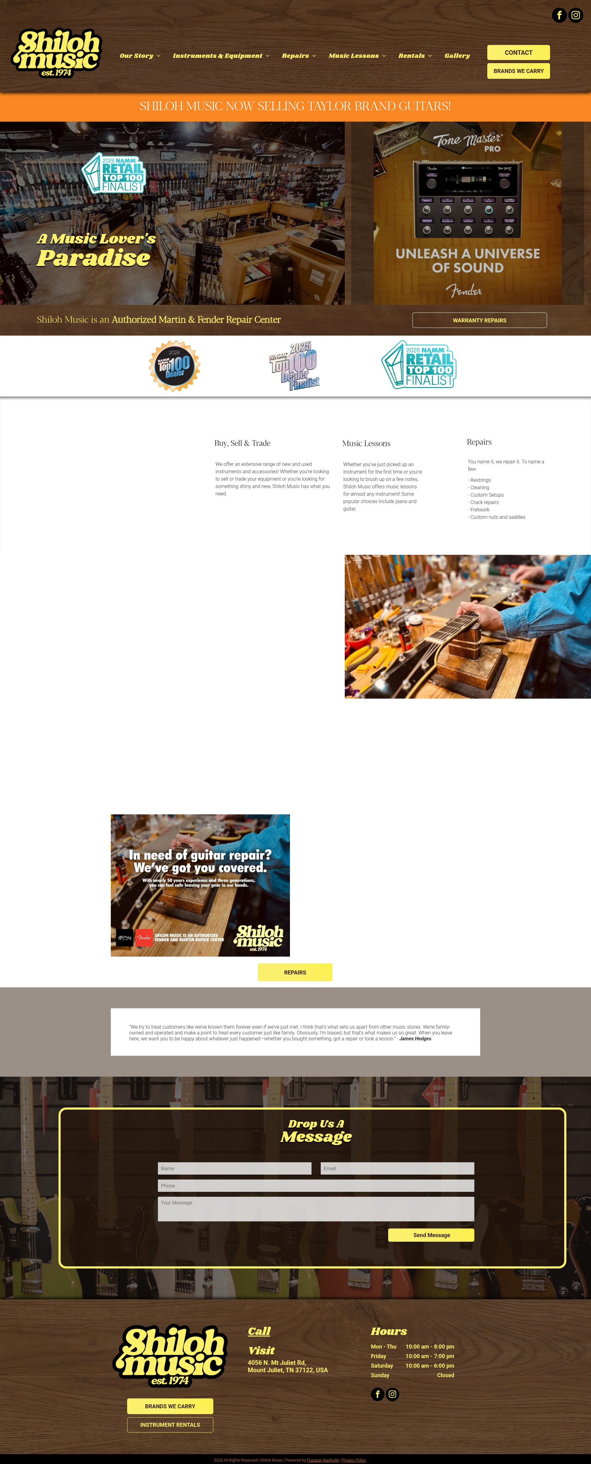 Landing Page