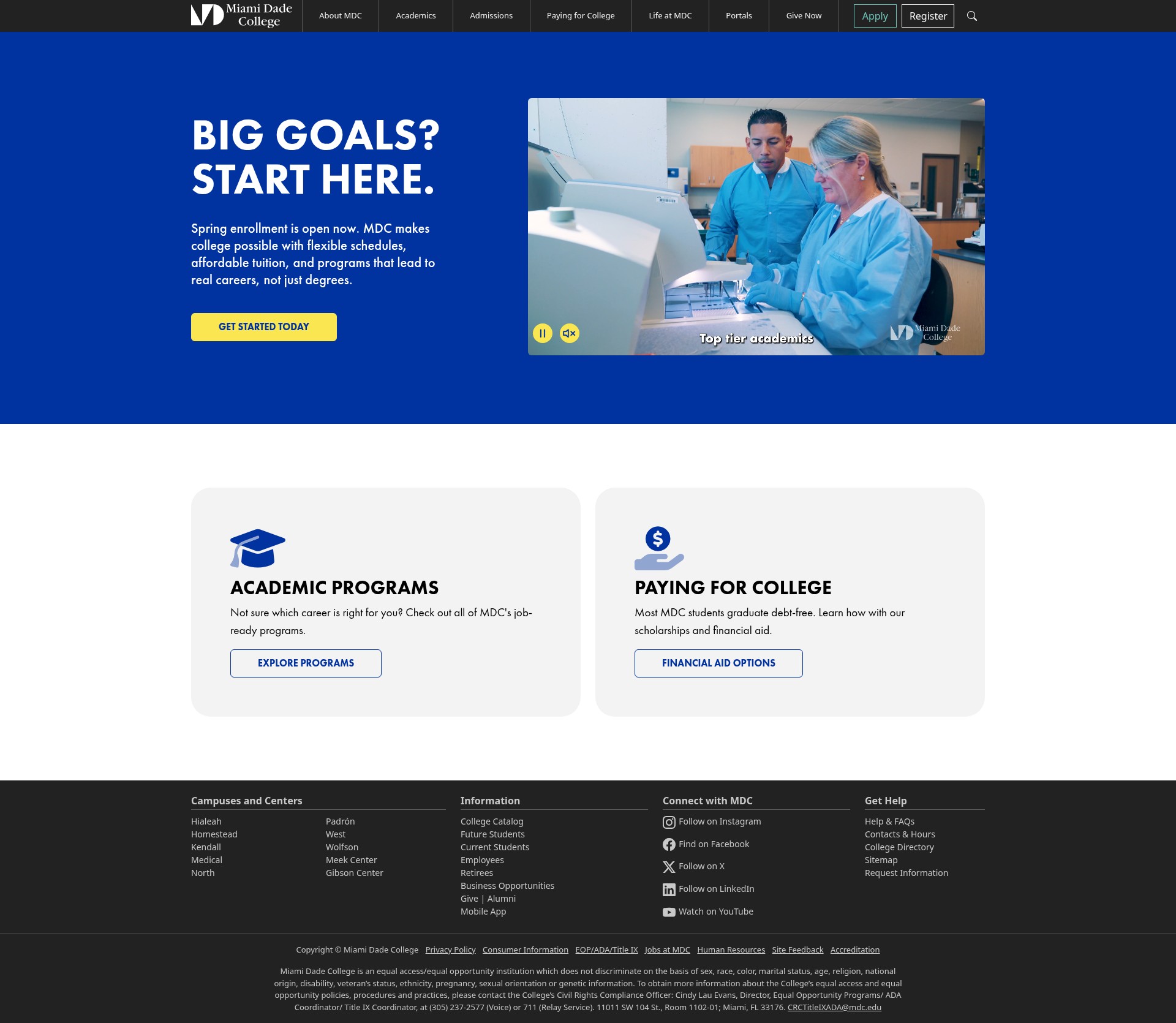 Landing Page