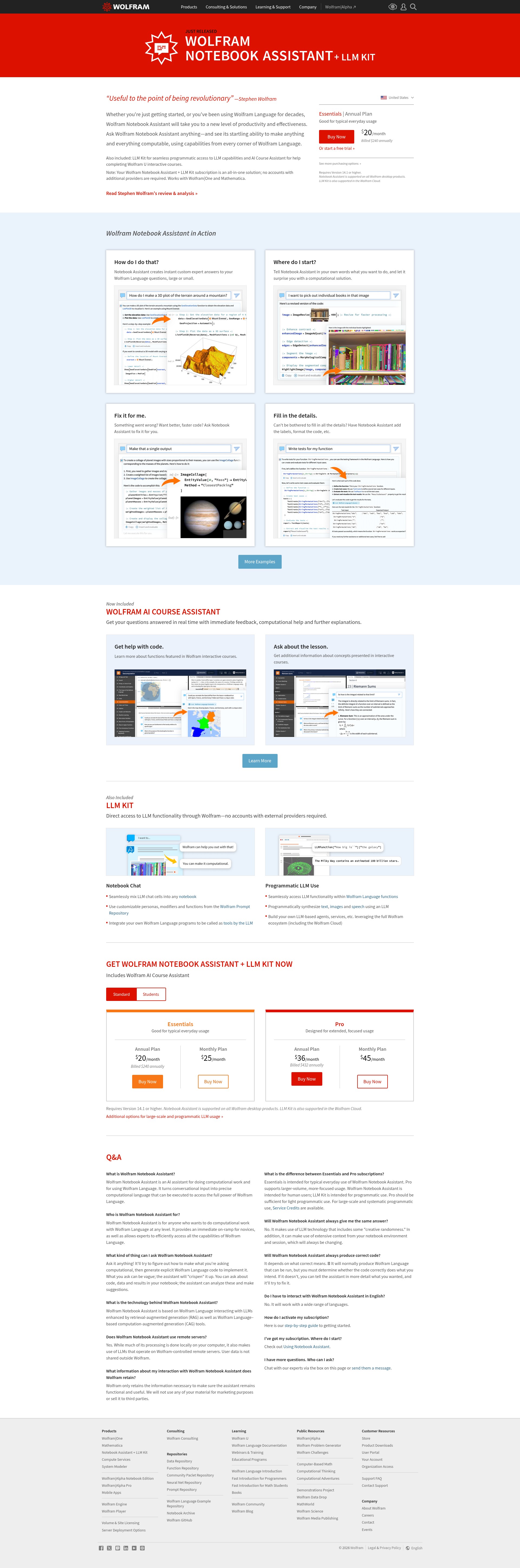 Landing Page
