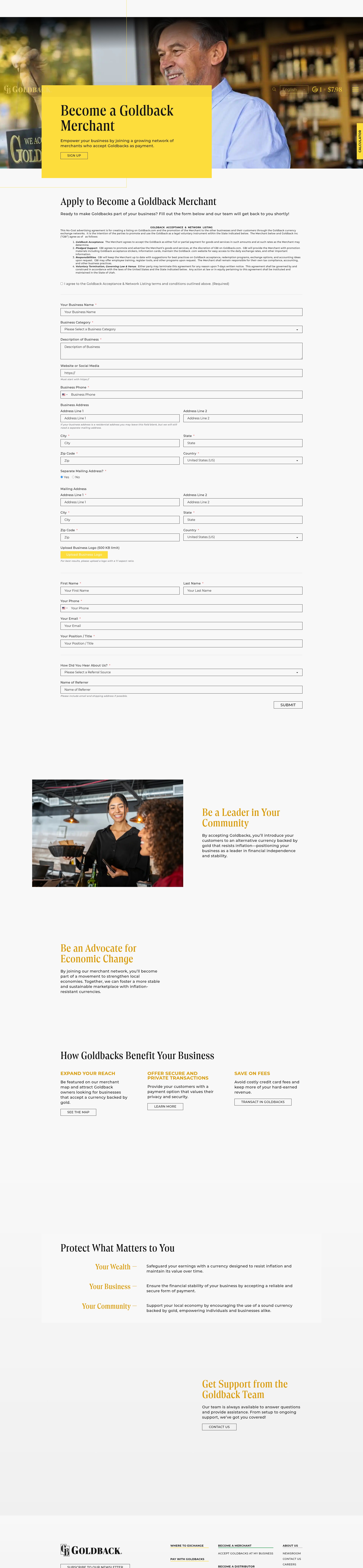 Landing Page