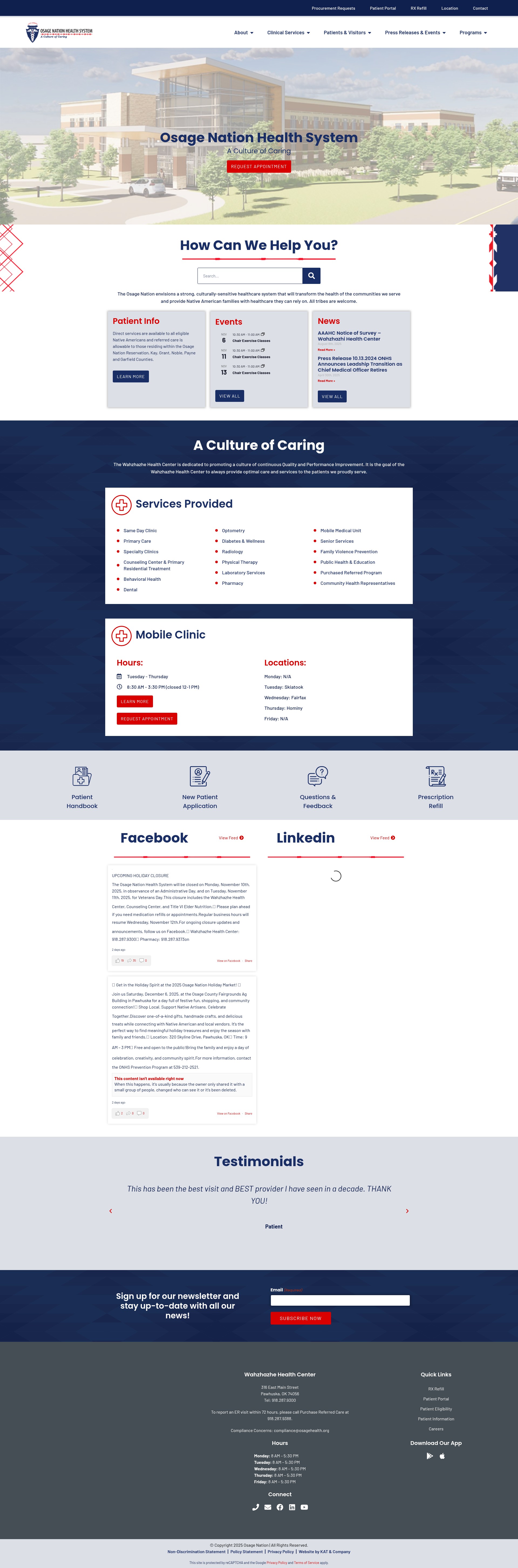 Landing Page