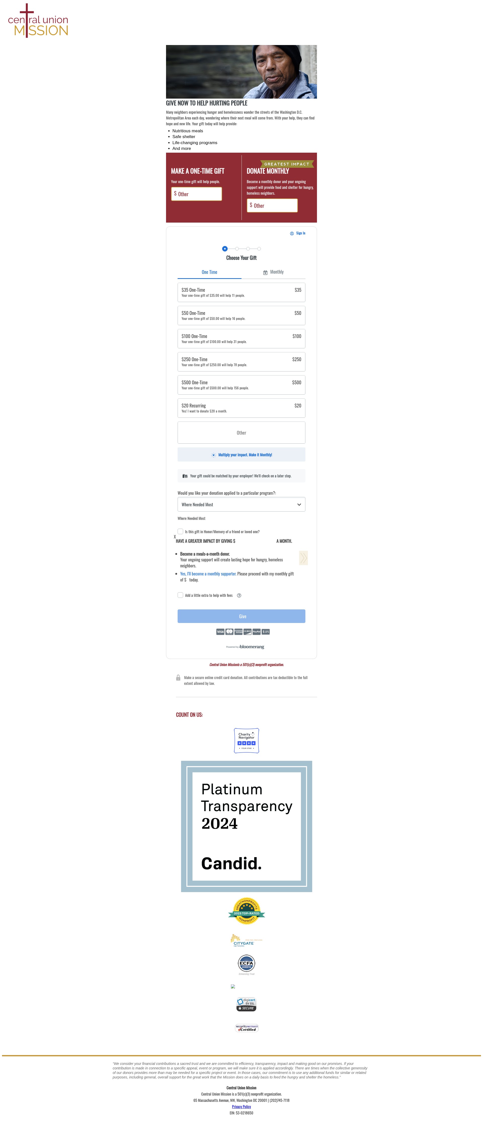 Landing Page