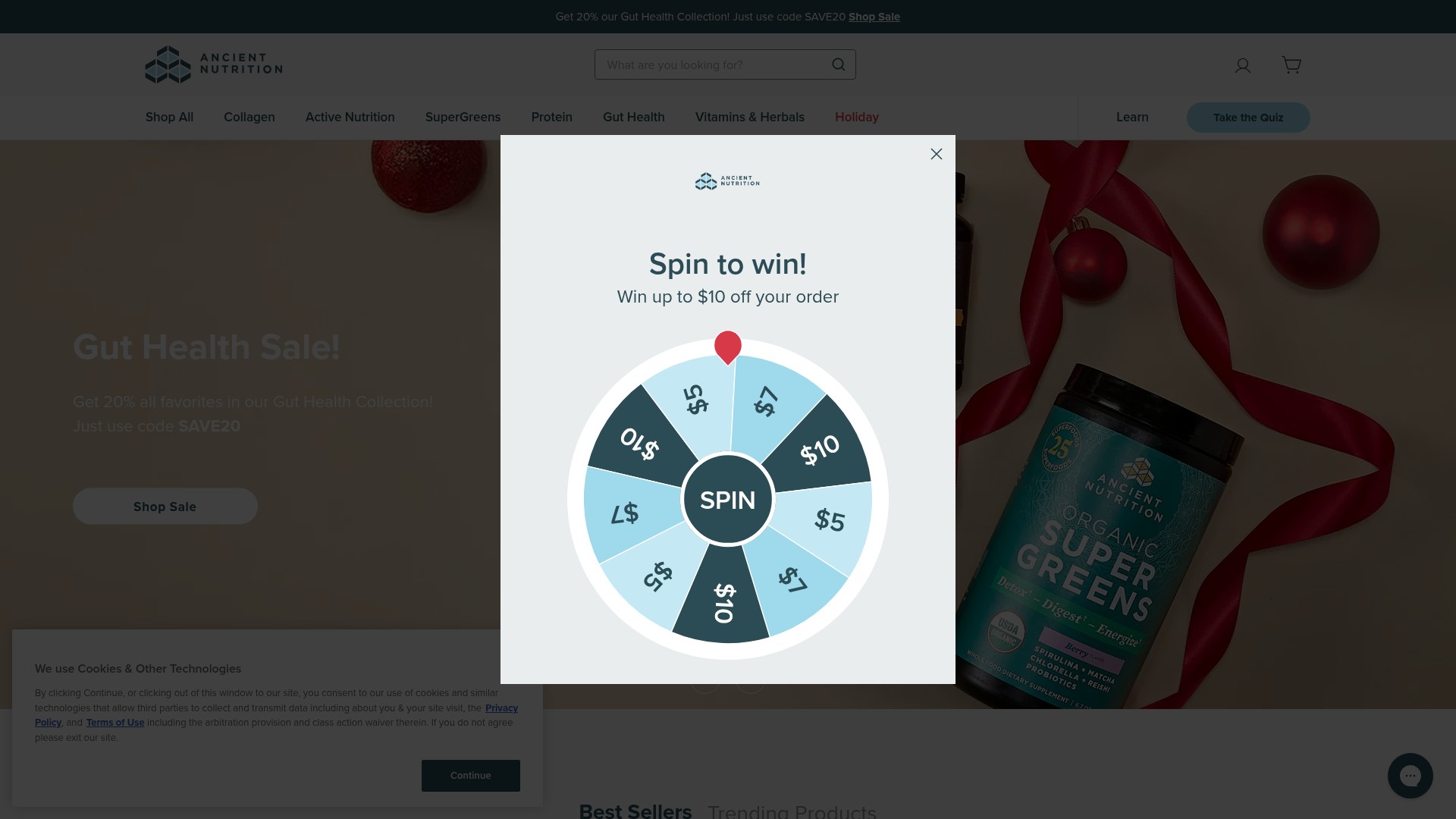 Landing Page