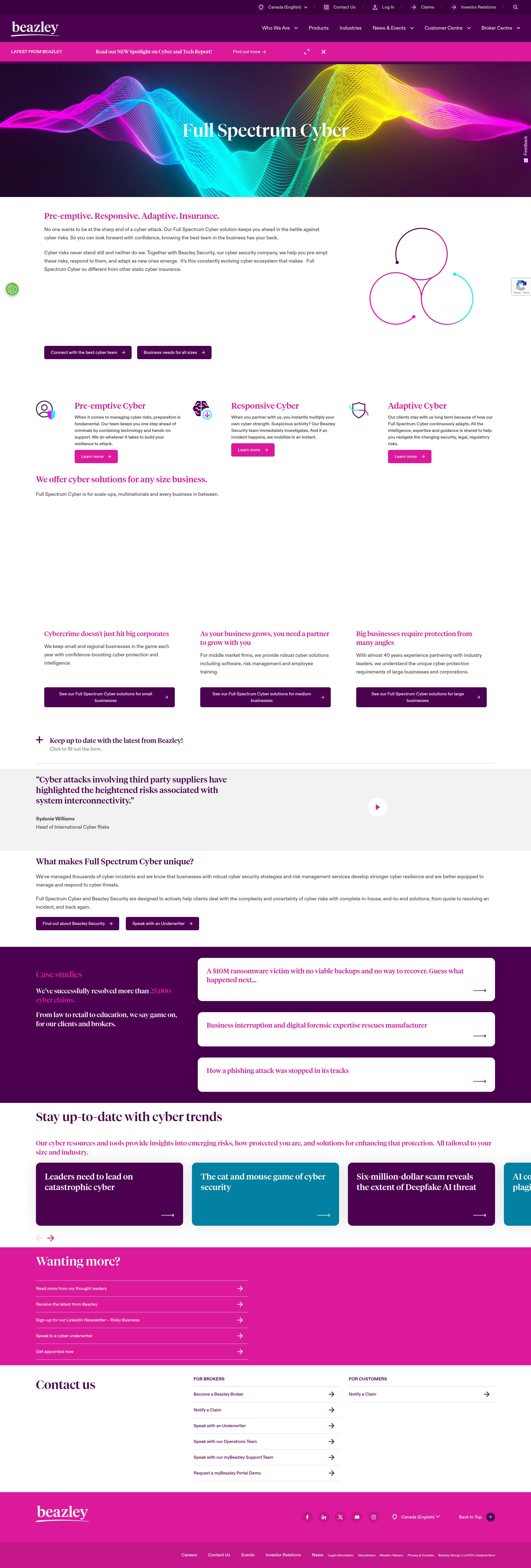 Landing Page