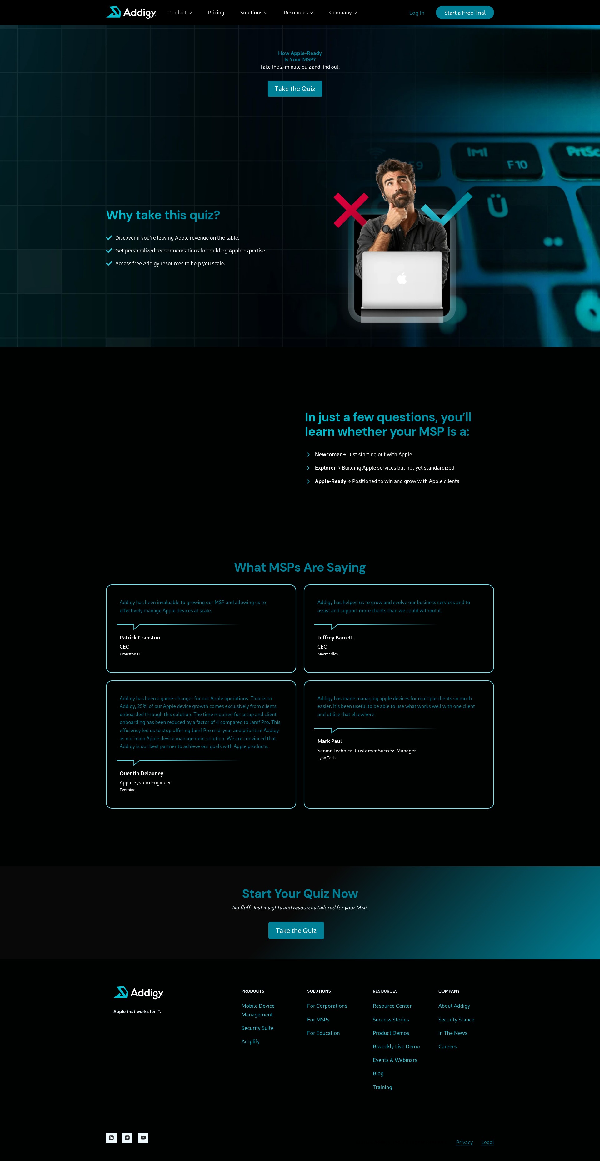 Landing Page