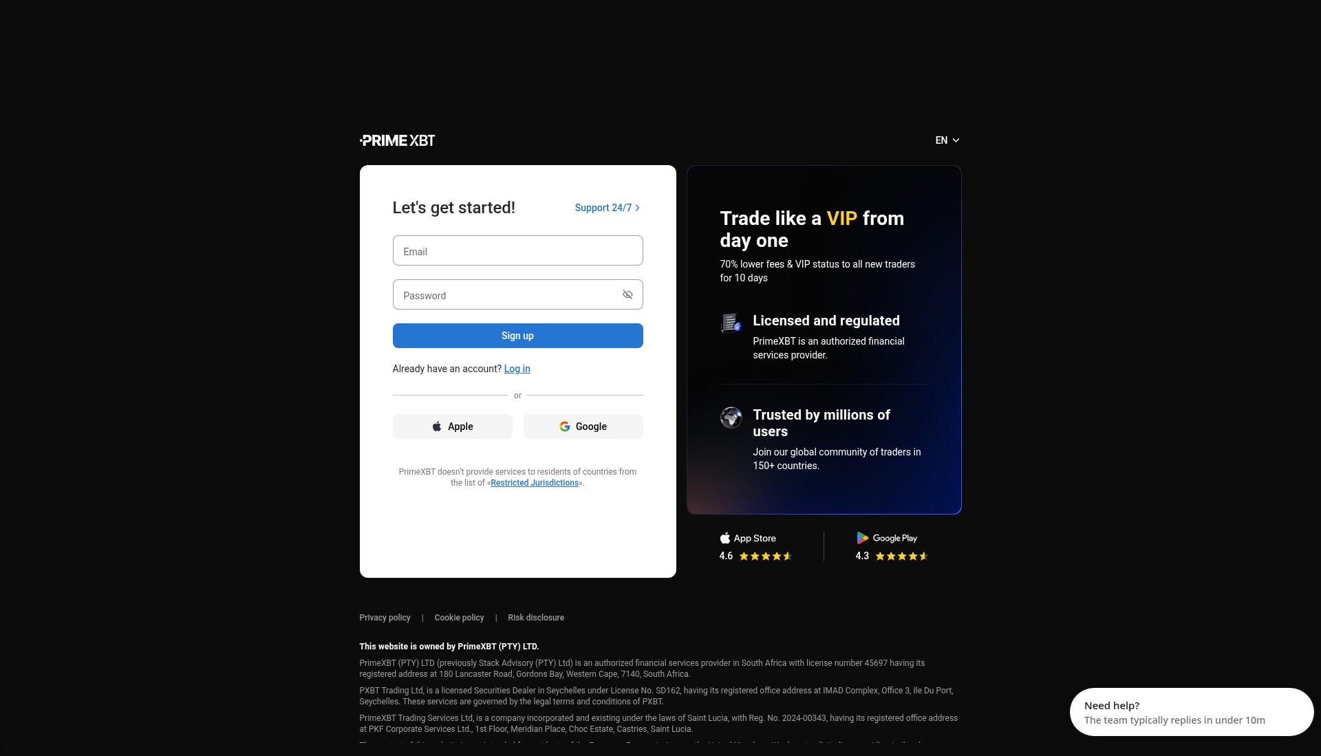 Landing Page