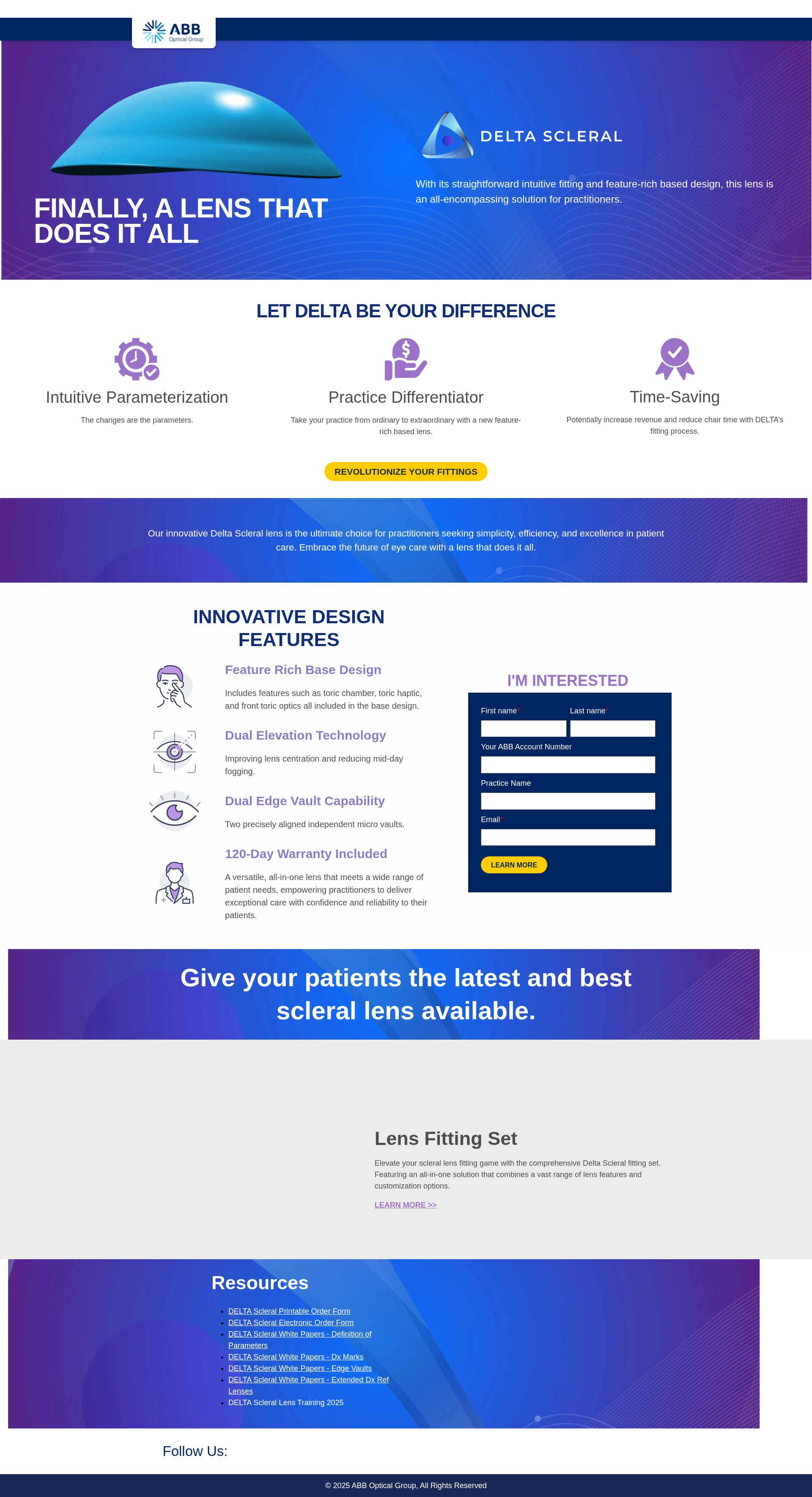 Landing Page