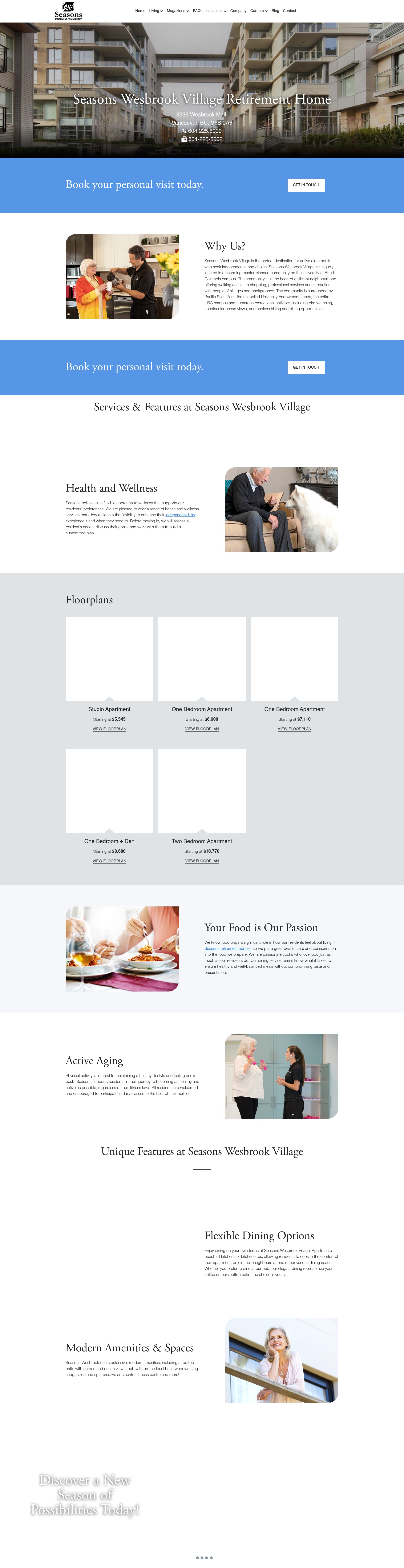 Landing Page
