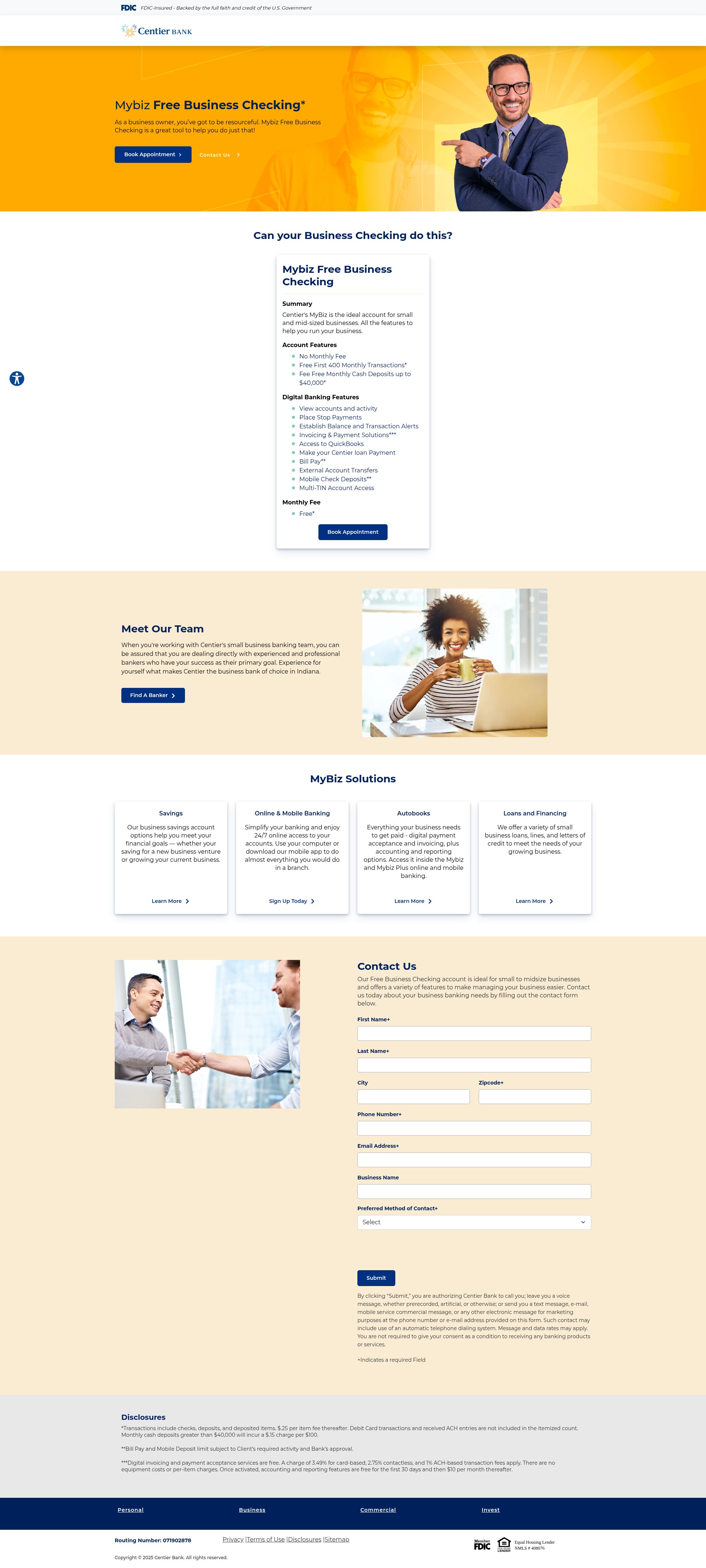 Landing Page