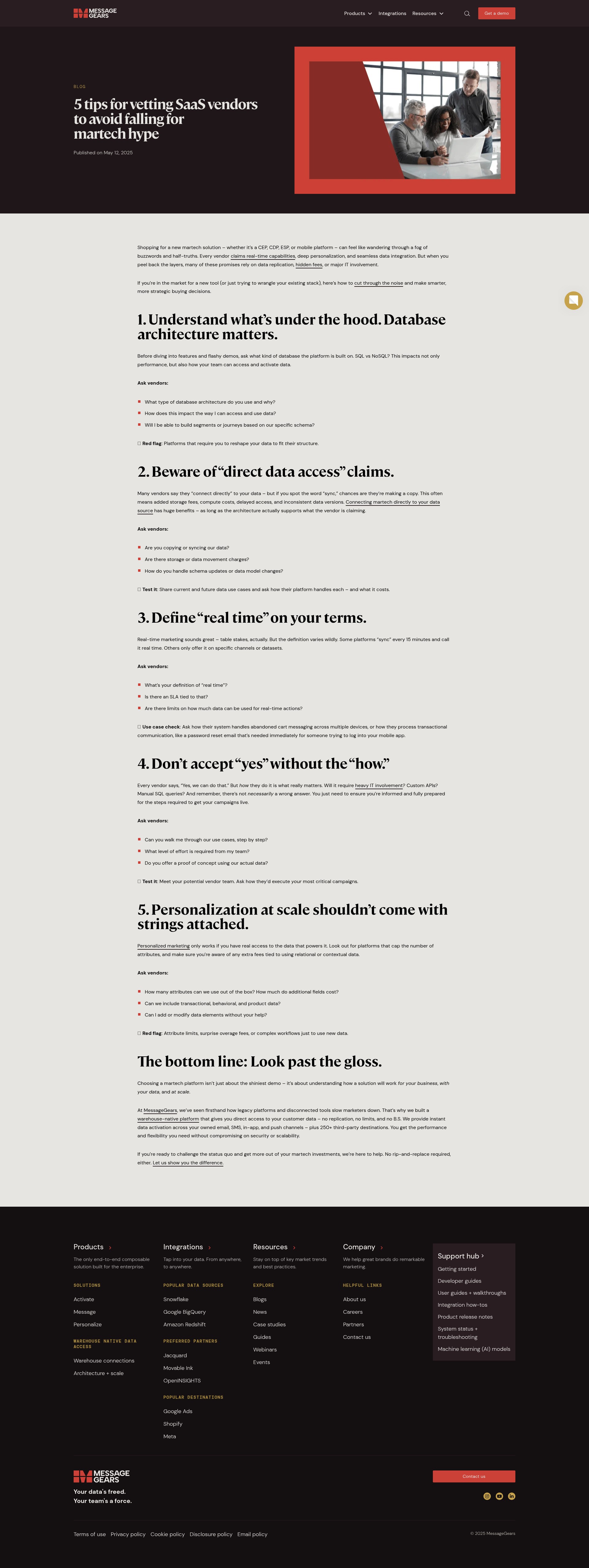 Landing Page