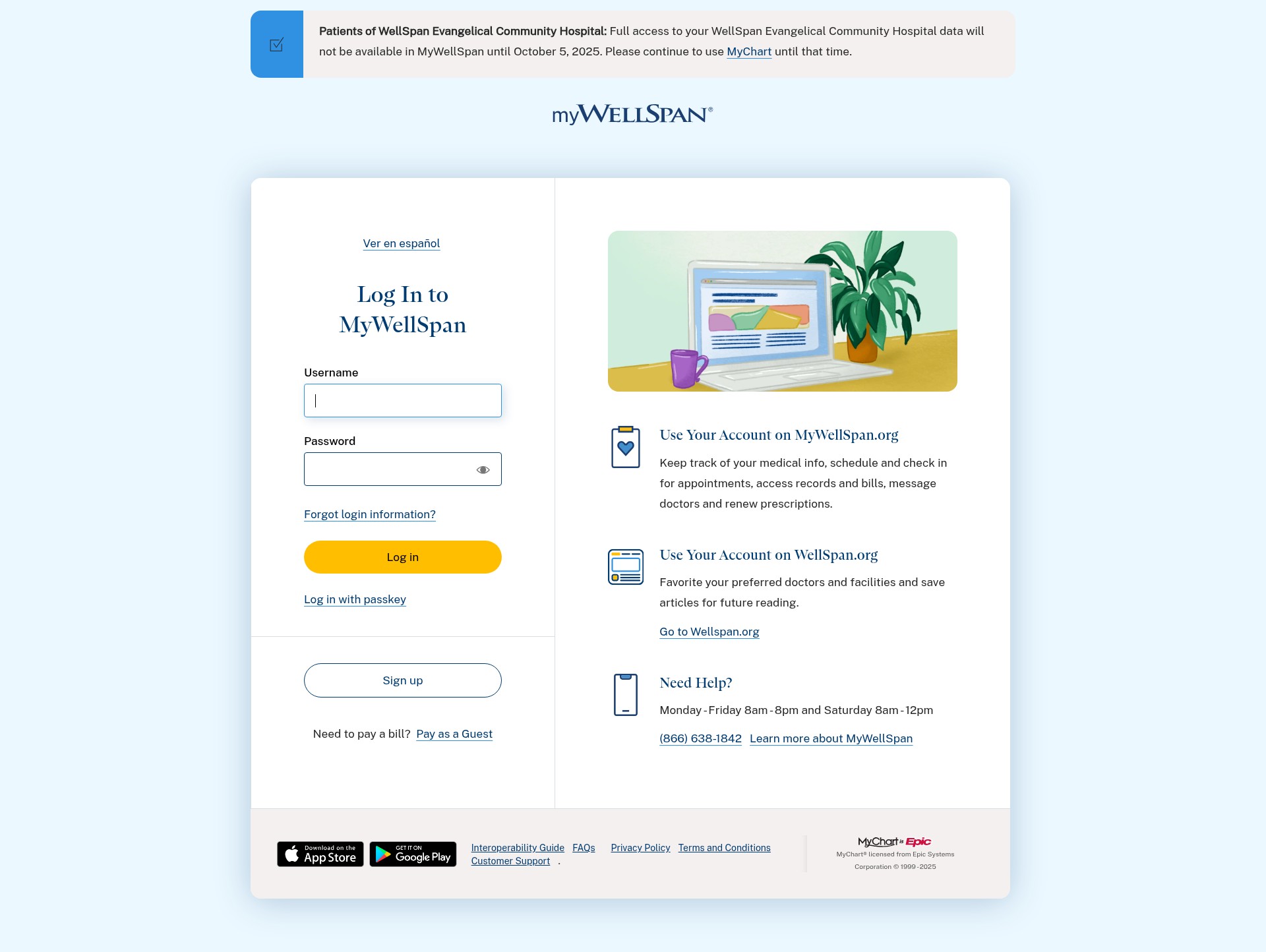 Landing Page
