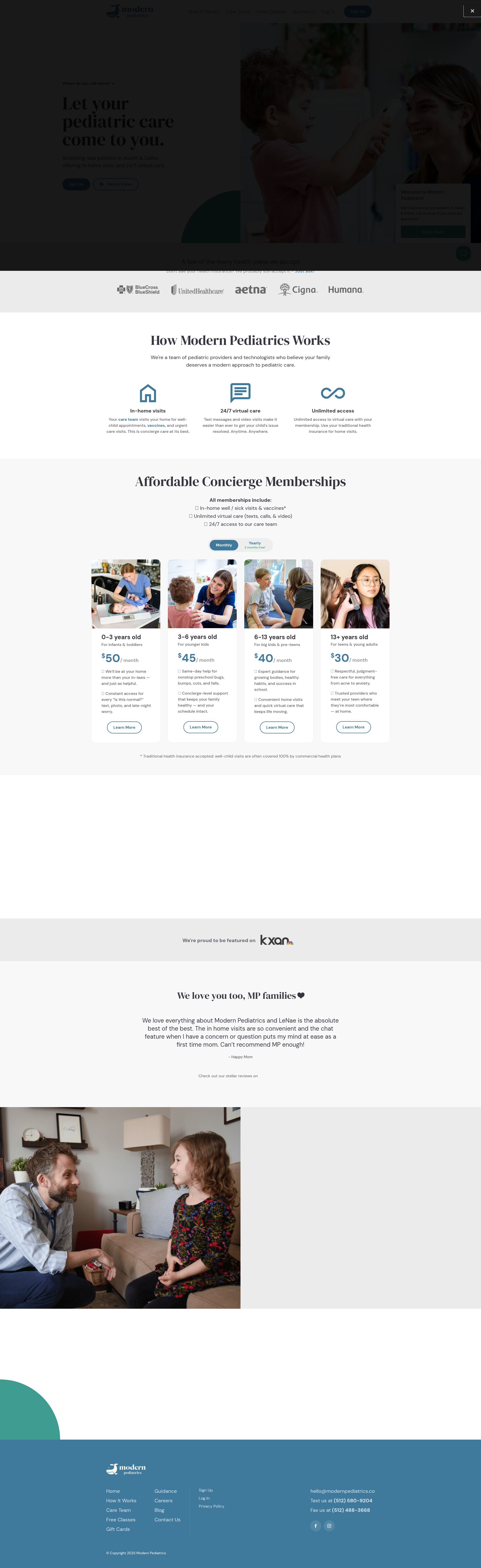 Landing Page