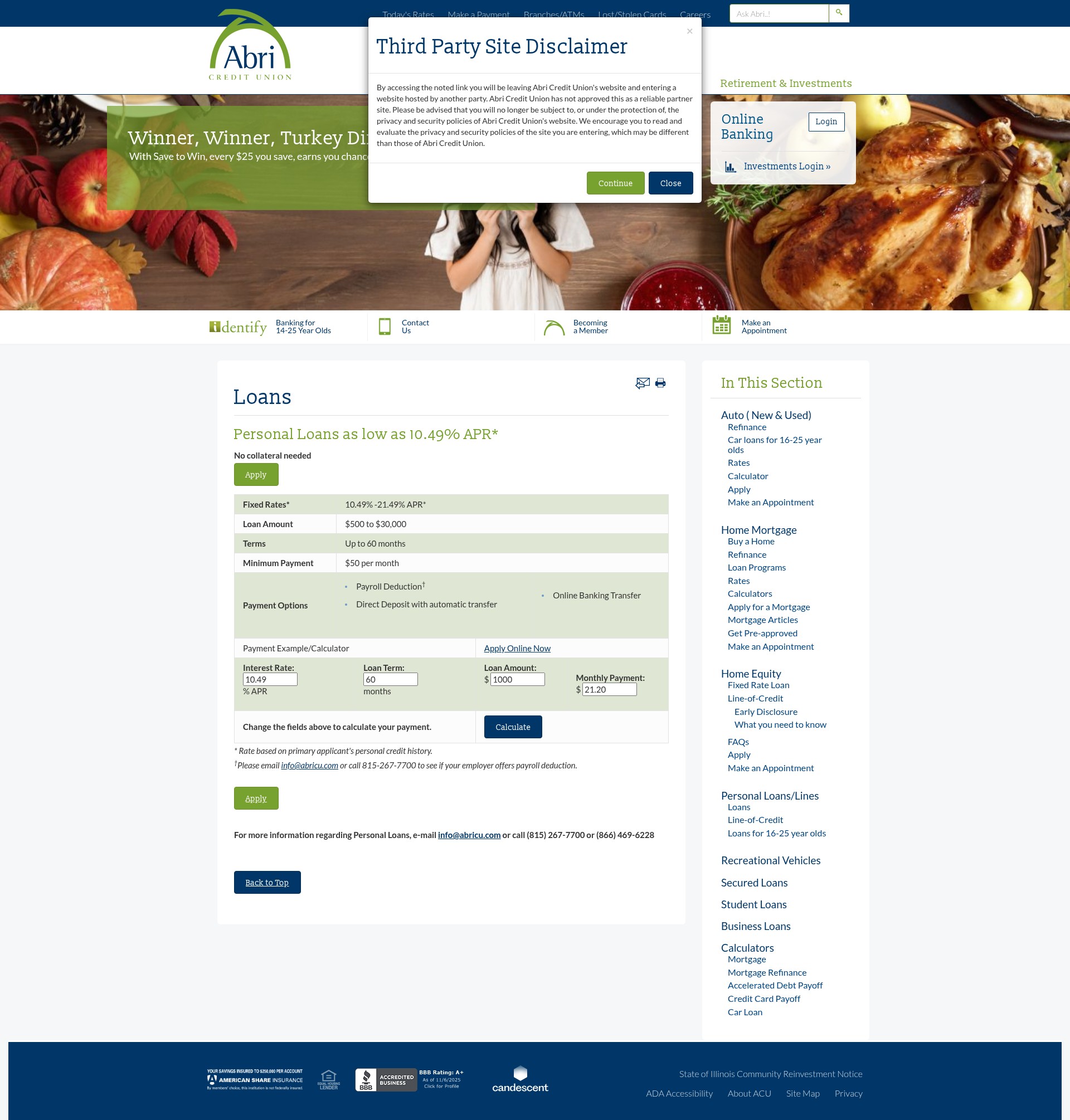 Landing Page