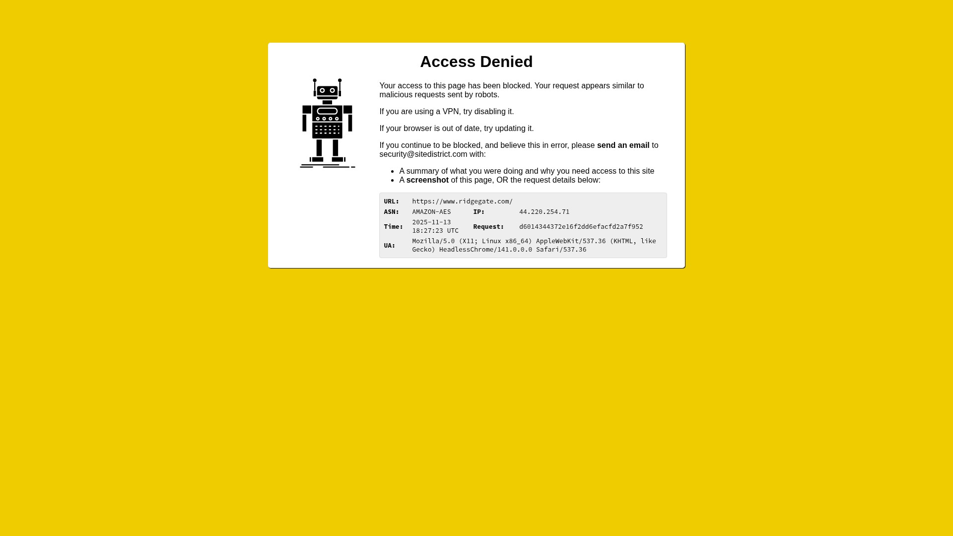 Landing Page